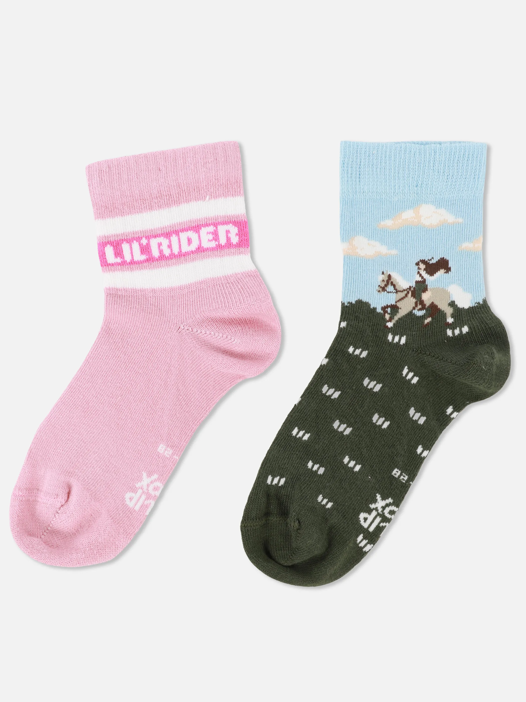 Flip Sox FS71219 Kids organic cotton OC Lila 923543 4294 1