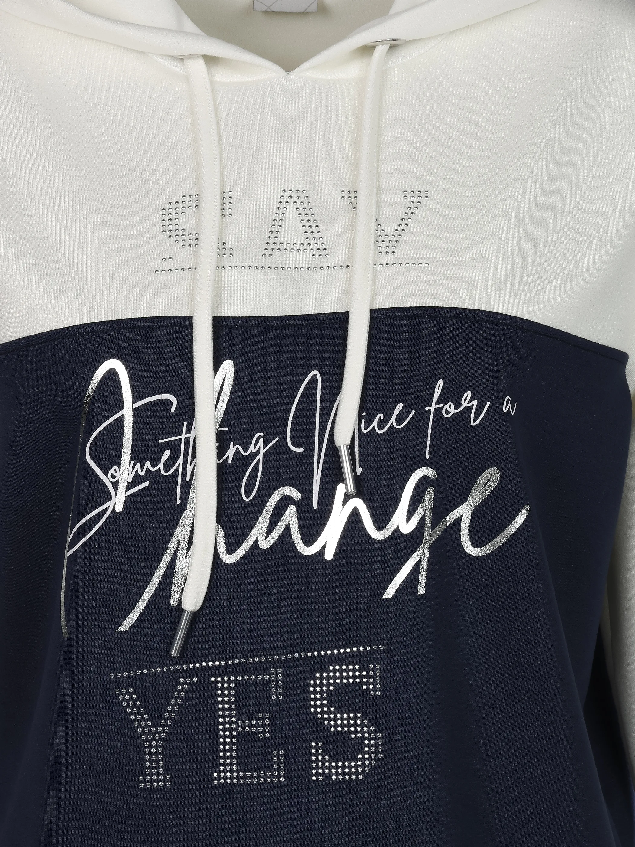 Lisa Tossa Da-Sweatshirt m. Print Marine 925981 SAPHIRE 3