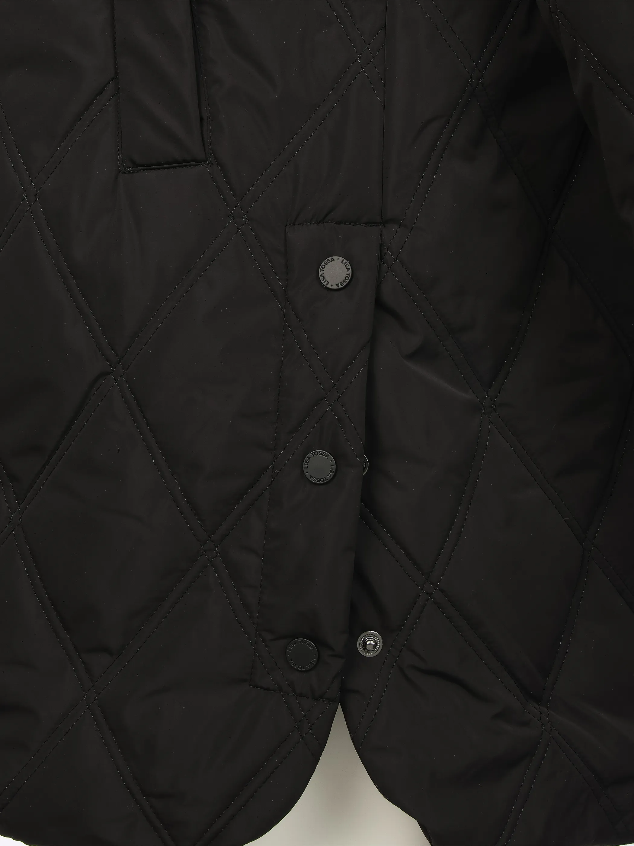 Lisa Tossa Da-Blouson-Mantel Schwarz 912542 BLACK 4