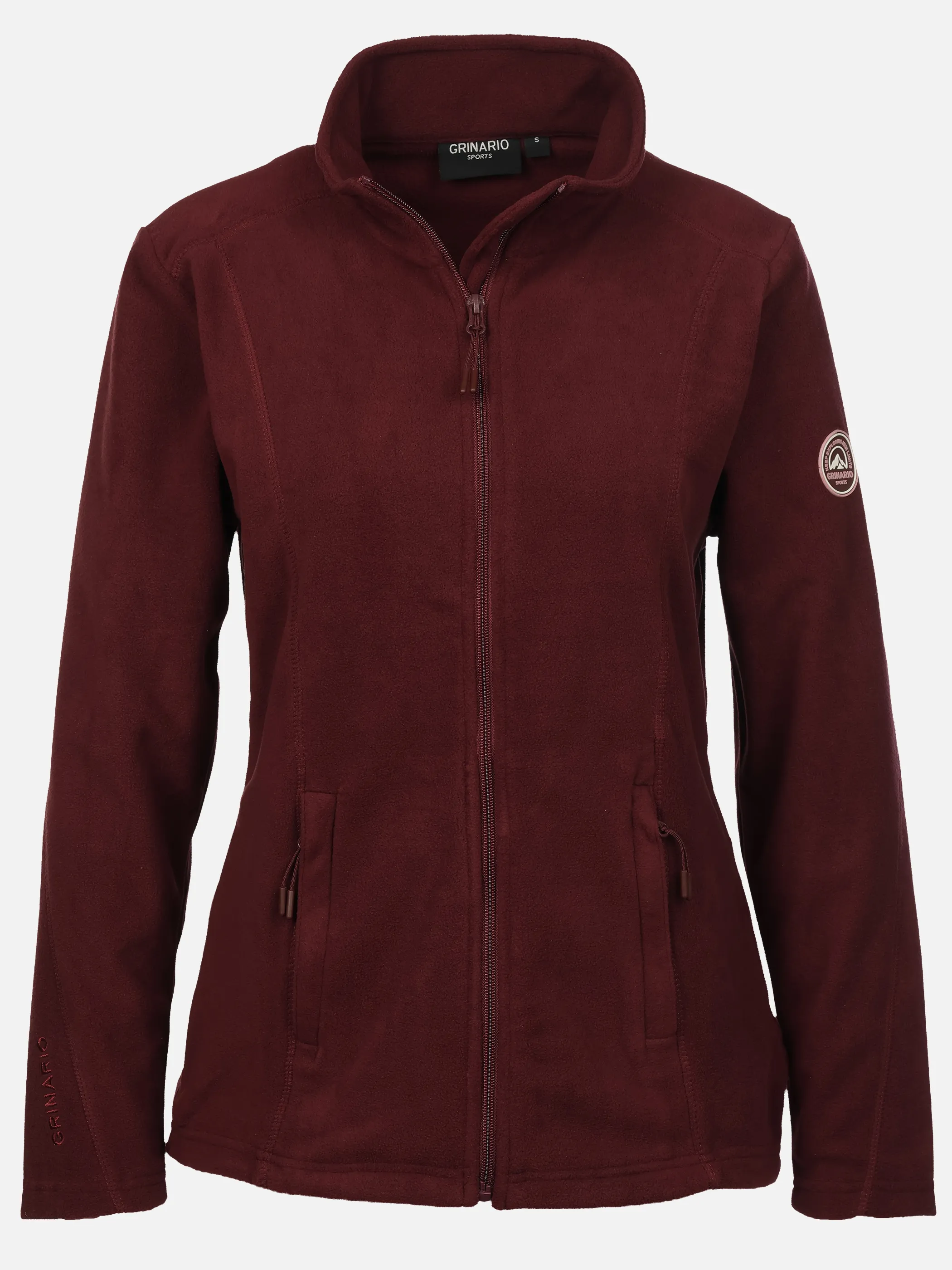 Grinario Sports Da-Fleecejacke Rot 928411 19-1627TCX 1