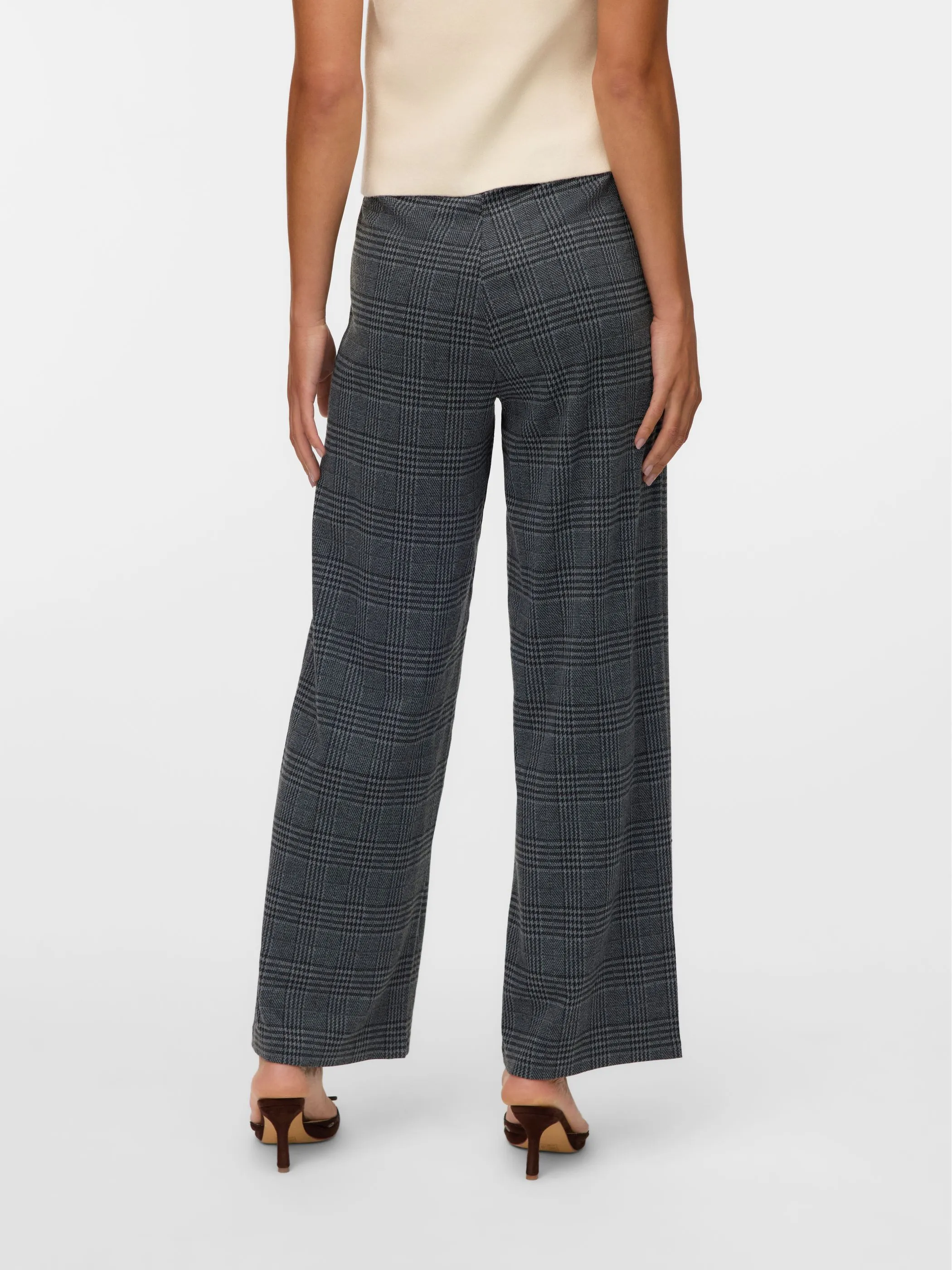 Vero Moda 10322357 VMBERLIN MY MW WIDE P Grau 913126 178996004 3