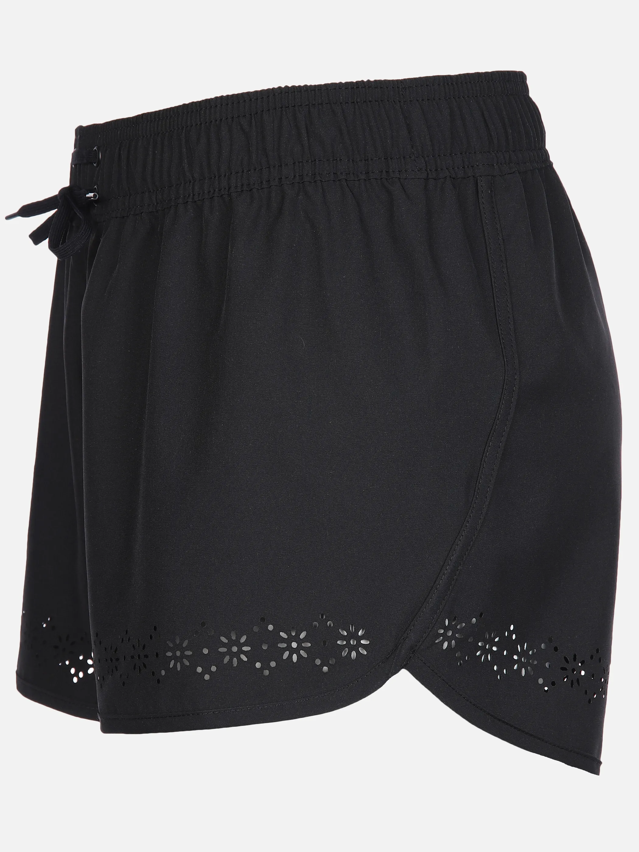 Grinario Sports Da-Boardshorts m. Lasercuts Schwarz 891004 BLACK 3