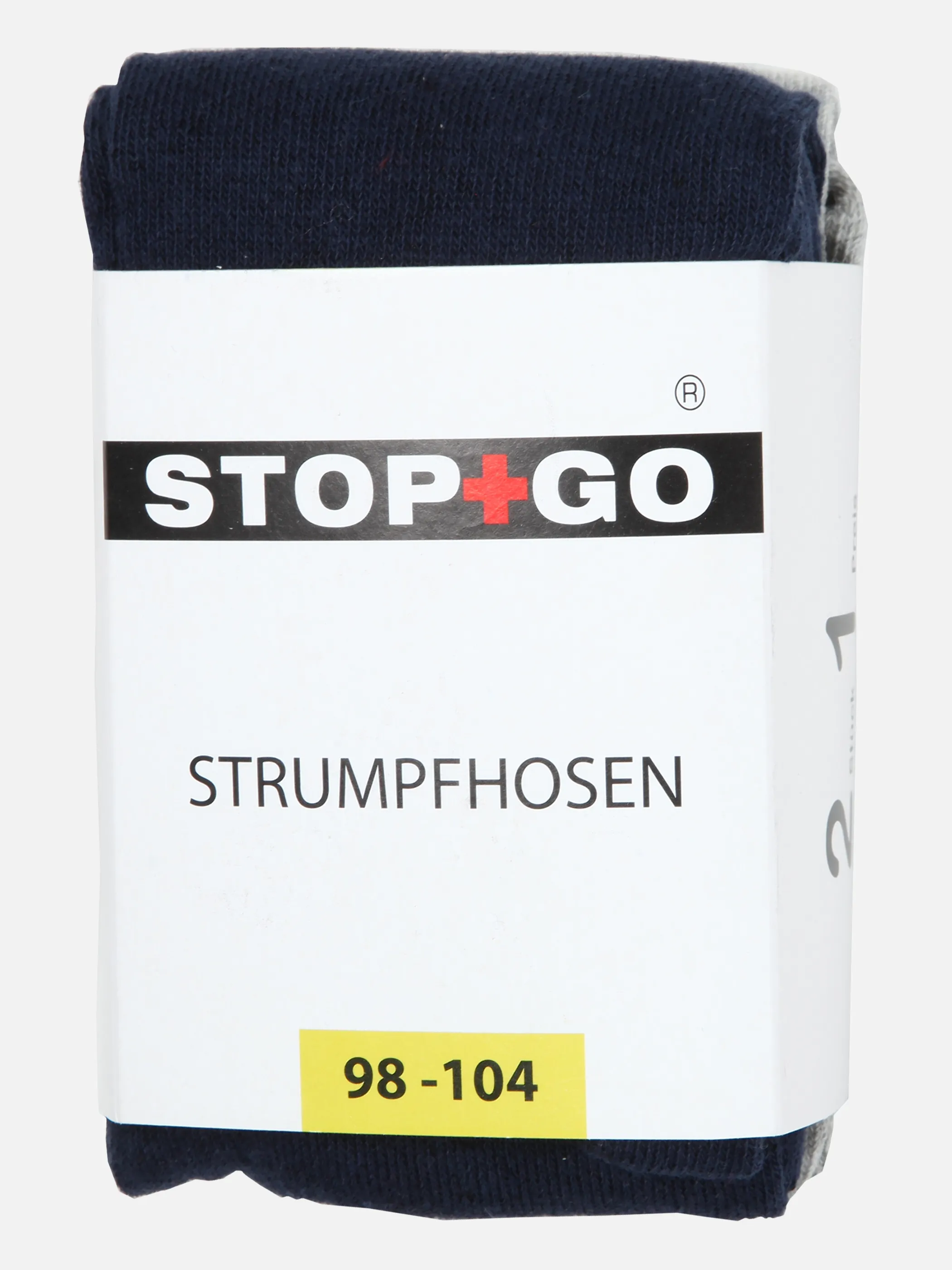 Stop + Go Kinder Strumpfhosen uni 2er Pa Blau 858619 MARINE/GRA 3 Stop + Go Kinder Strumpfhosen uni 2er Pa Blau 858619 MARINE/GRA 3