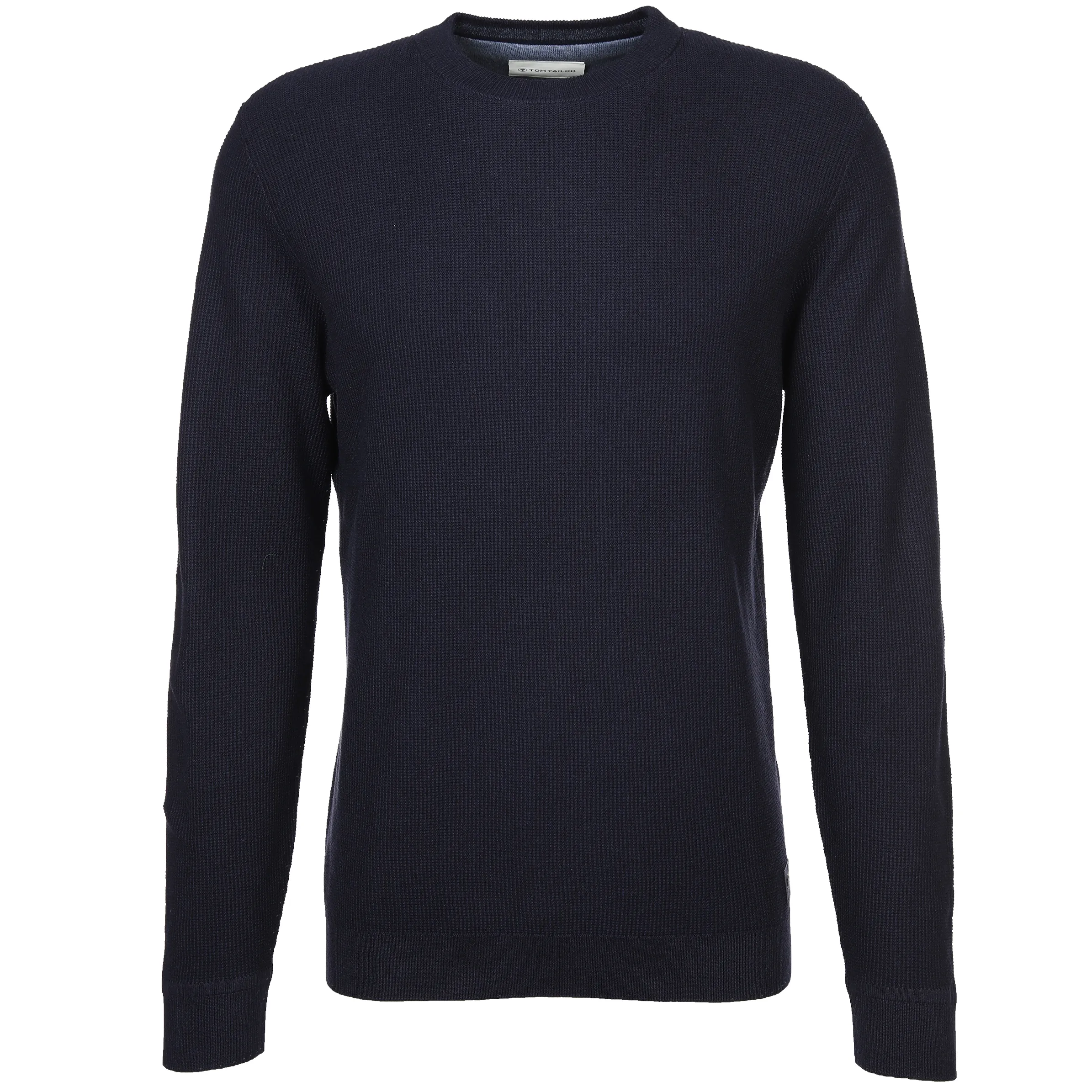 Tom Tailor 1038612 NOS structured crewneck knit Blau 884262 13160 1 Tom Tailor 1038612 NOS structured crewneck knit Blau 884262 13160 1