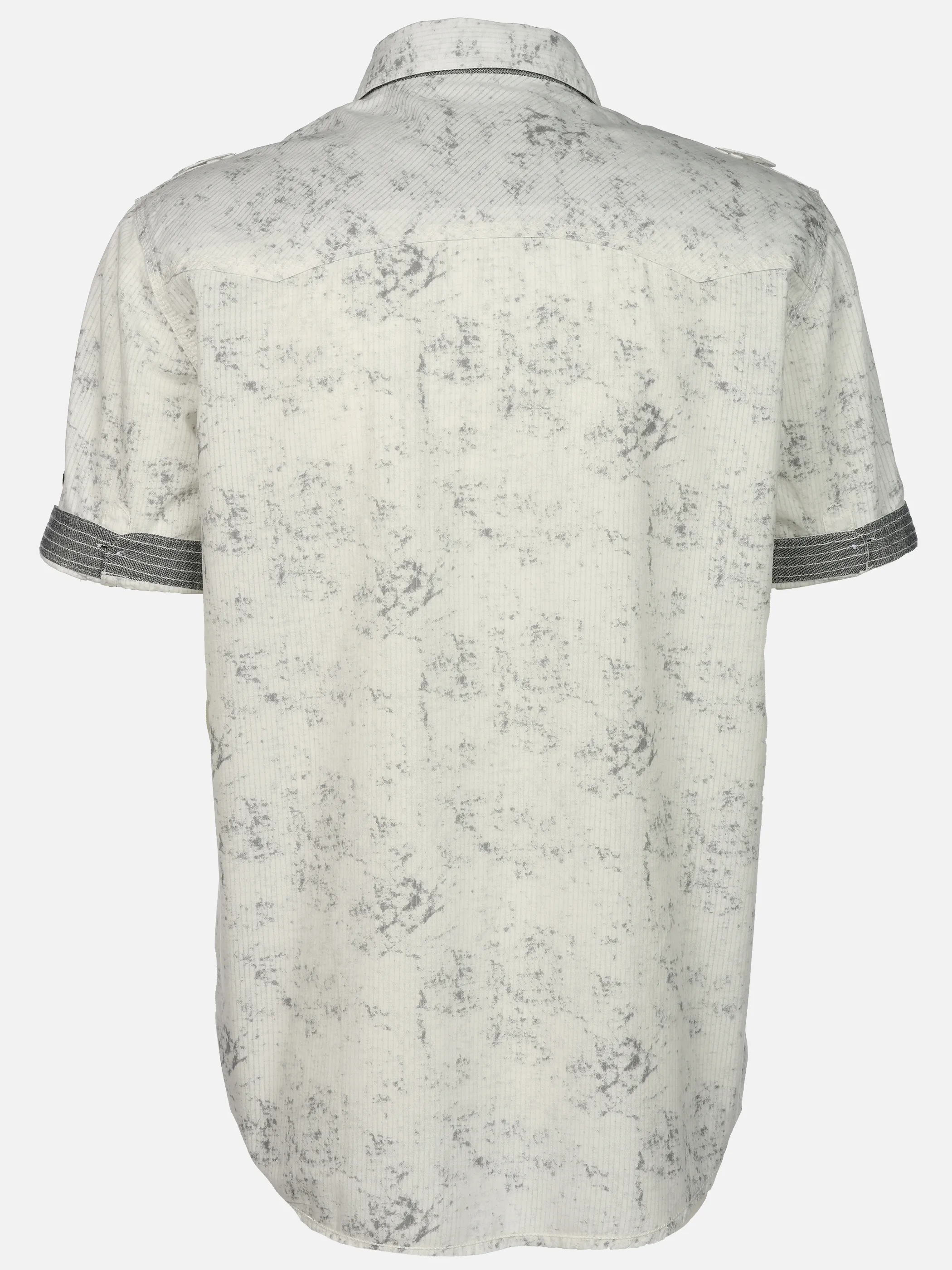 Southern Territory He. Freizeithemd 1/2 Arm washer Weiß 922224 OFFWHITE 2