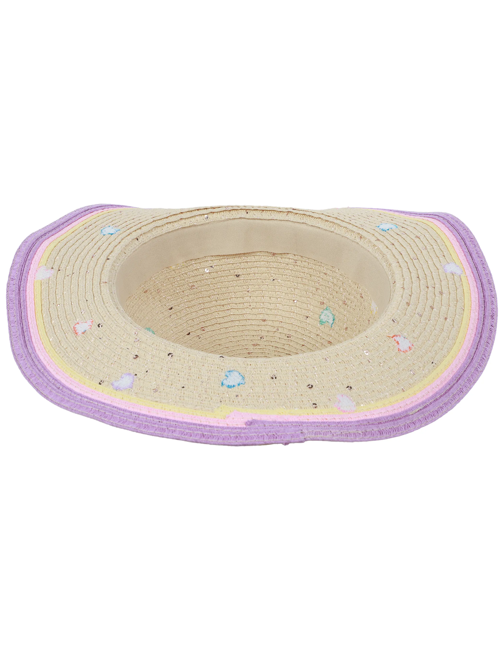 One Way KM-Strohhut m. Herzchen Beige 923322 BEIGE 3