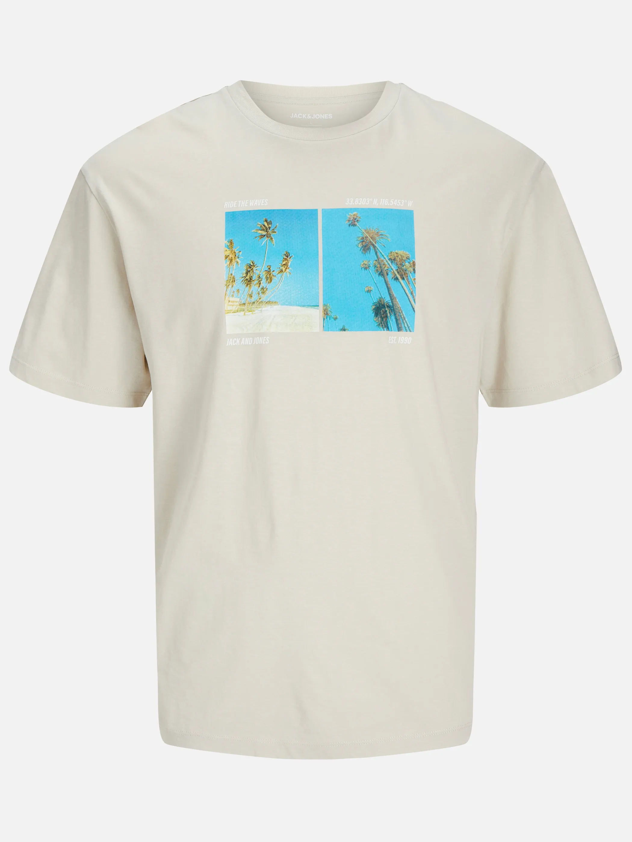 Jack Jones 12269429 JJPORTO TEE SS CREW N Braun 904467 176631 1