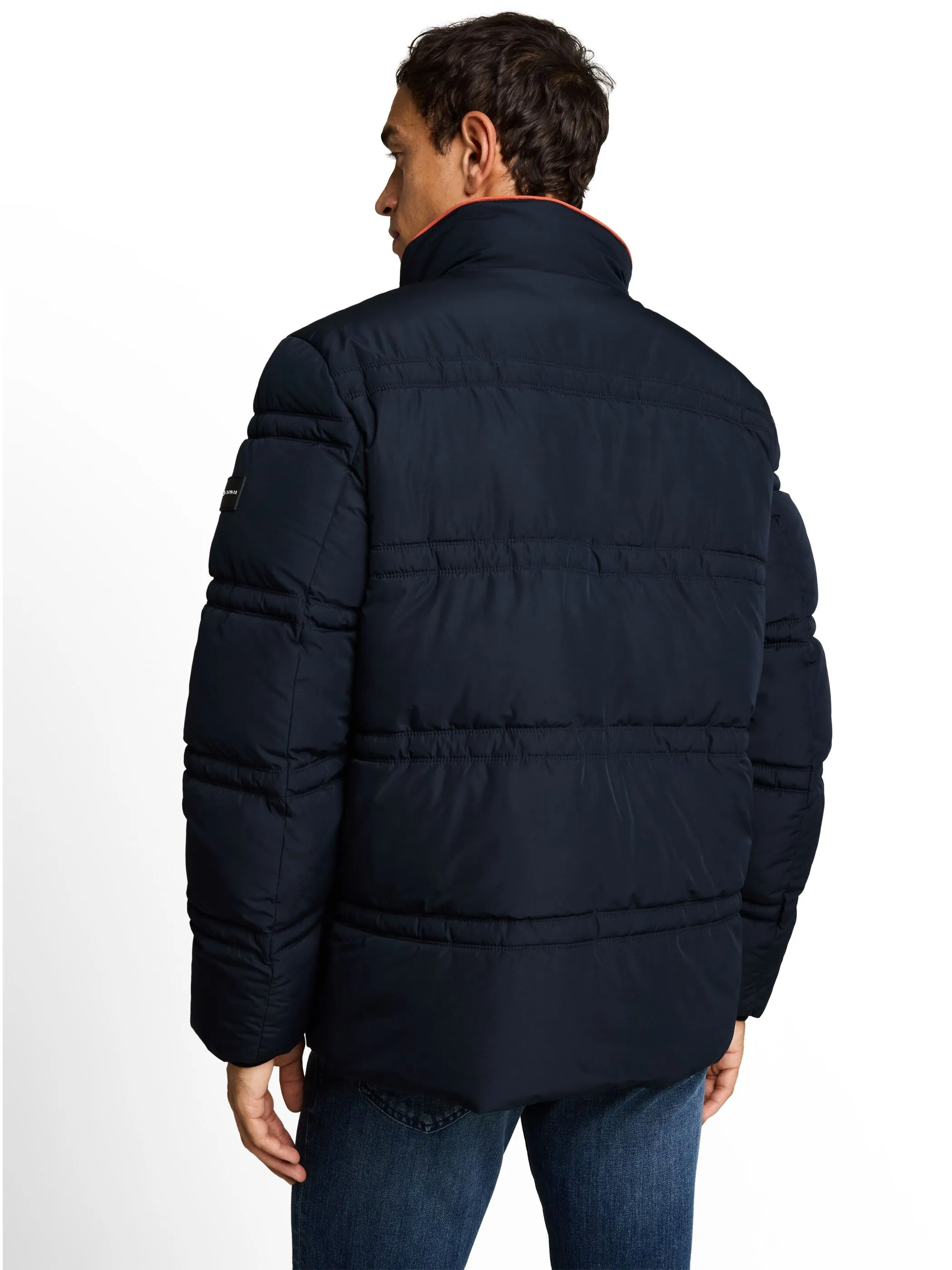 Tom Tailor 1051112 sporty puffer jacket Blau 934285 10668 2