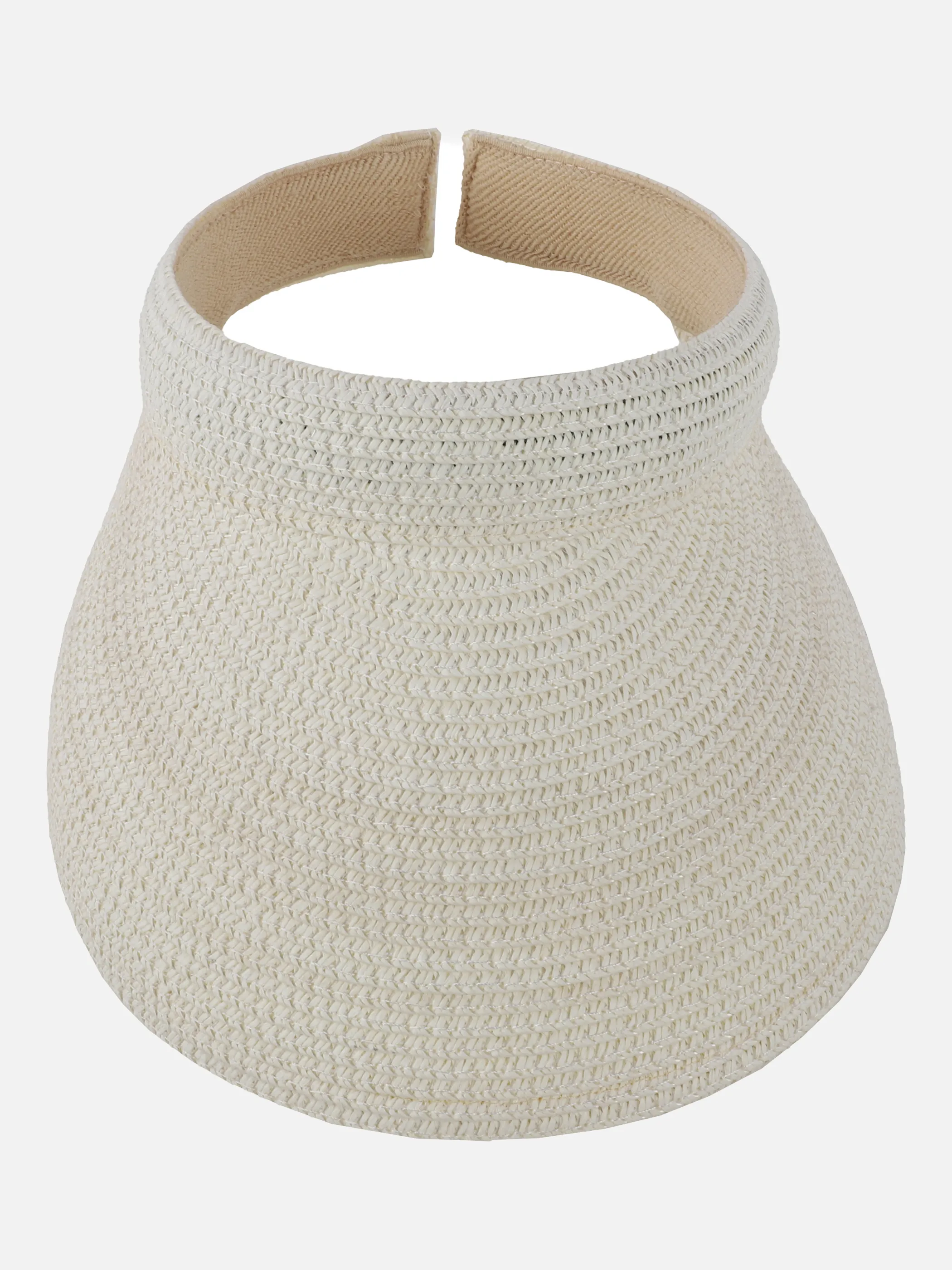 Sure Da-Strohvisier m. Kontrastband Braun 875516 STROH 1 Sure Da-Strohvisier m. Kontrastband Braun 875516 STROH 1