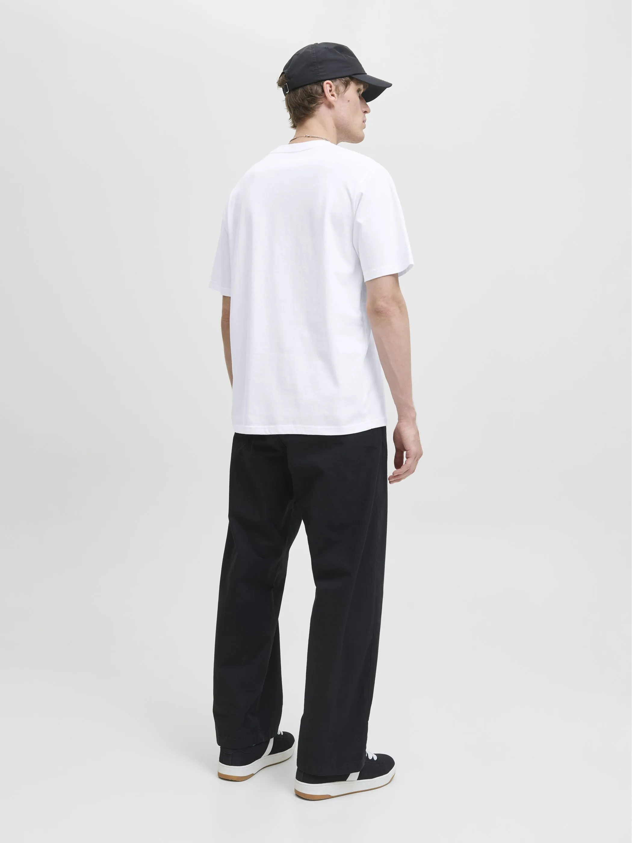Jack Jones 12278787 JJESOHO TEE SS CREW N Weiß 912425 178074 2