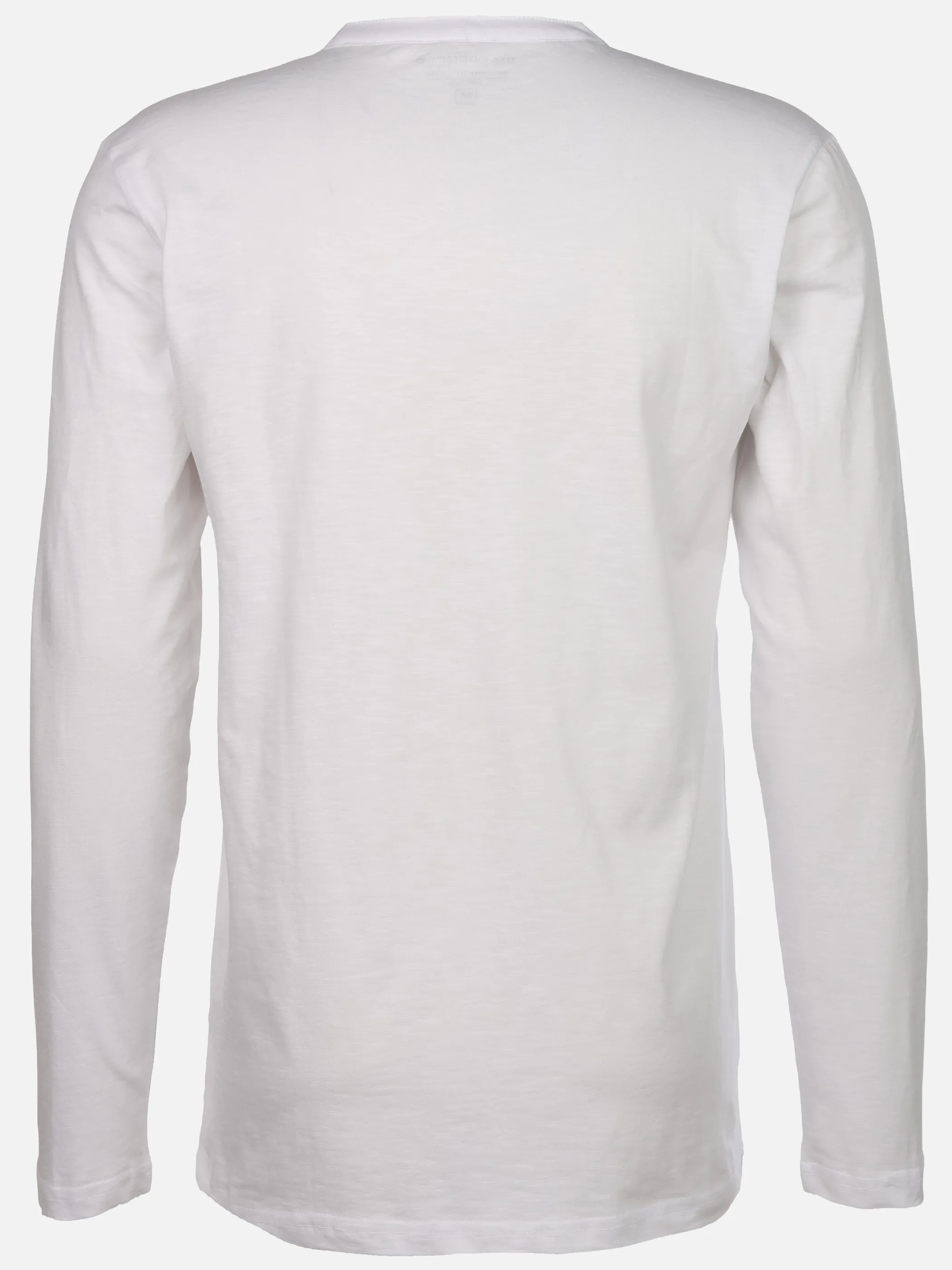 Jim Spencer He. Henleyshirt 1/1 Arm basic slub Weiß 930712 WHITE 2