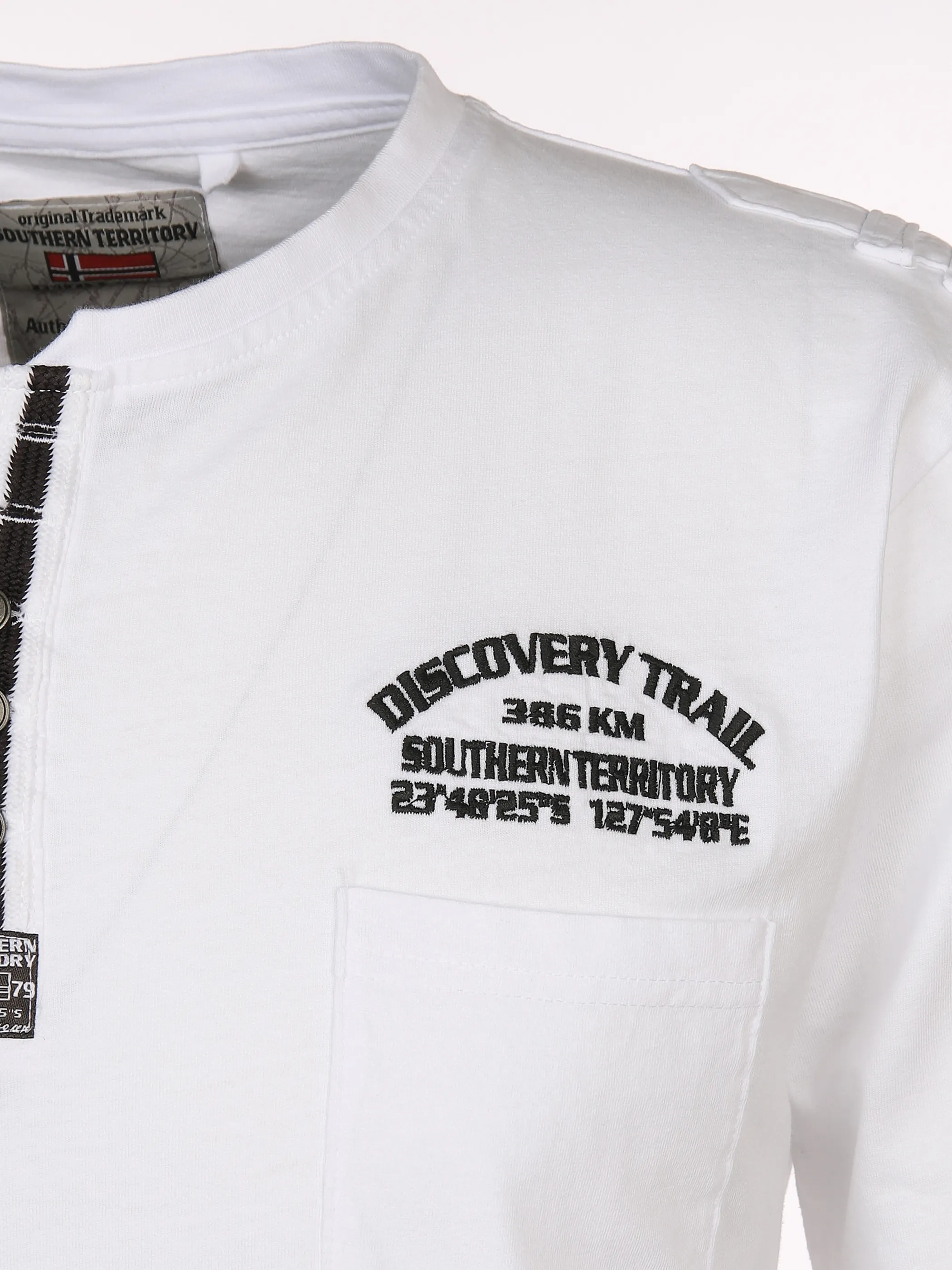 Southern Territory He. Henleyshirt 1/2 Arm washer Weiß 872419 WHITE 3 Southern Territory He. Henleyshirt 1/2 Arm washer Weiß 872419 WHITE 3