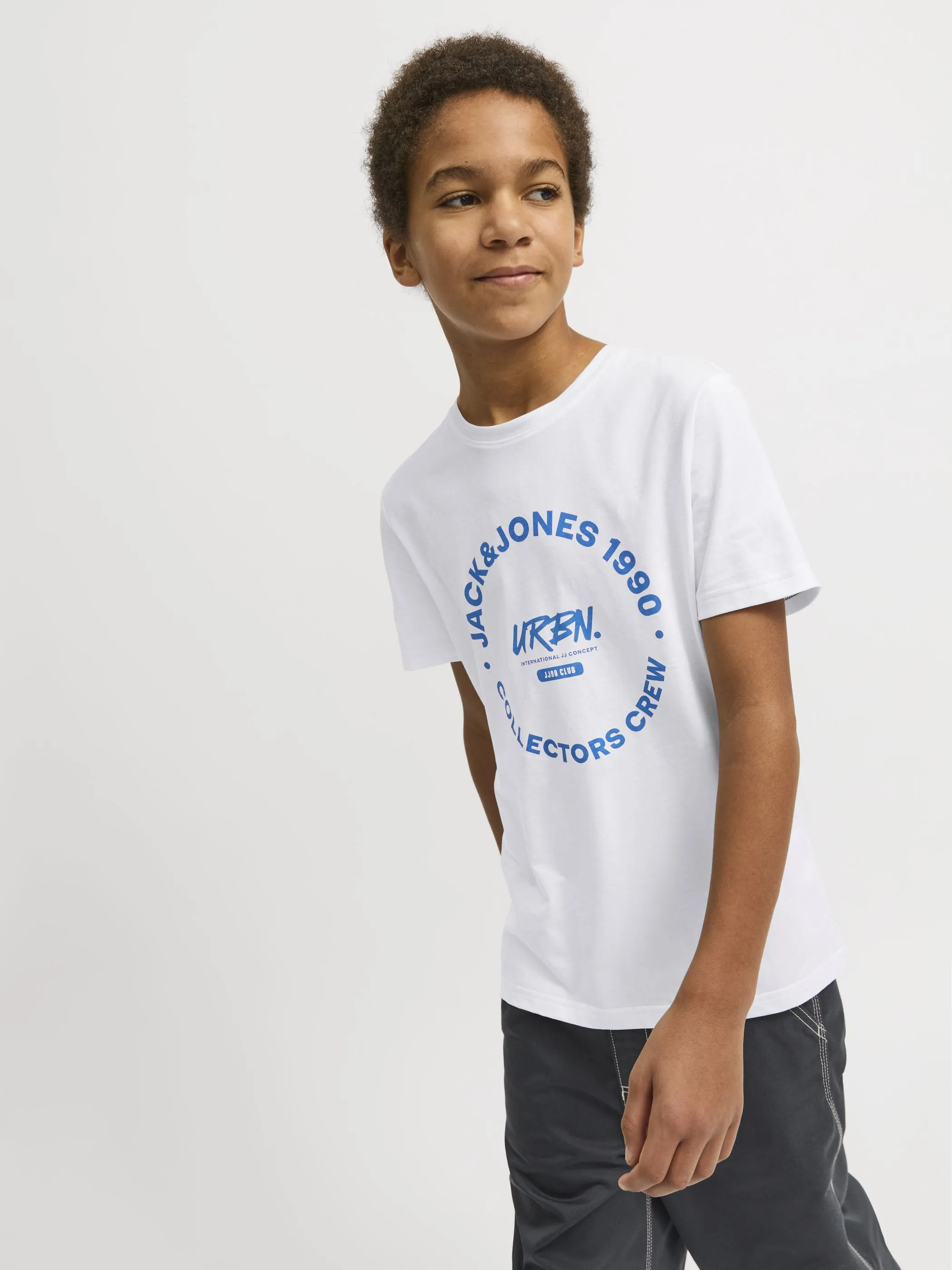 Jack&Jones Junior 12270001 JJSIMON TEE SS CREW N Weiß 904157 178074001 Jack&Jones Junior 12270001 JJSIMON TEE SS CREW N Weiß 904157 178074001
