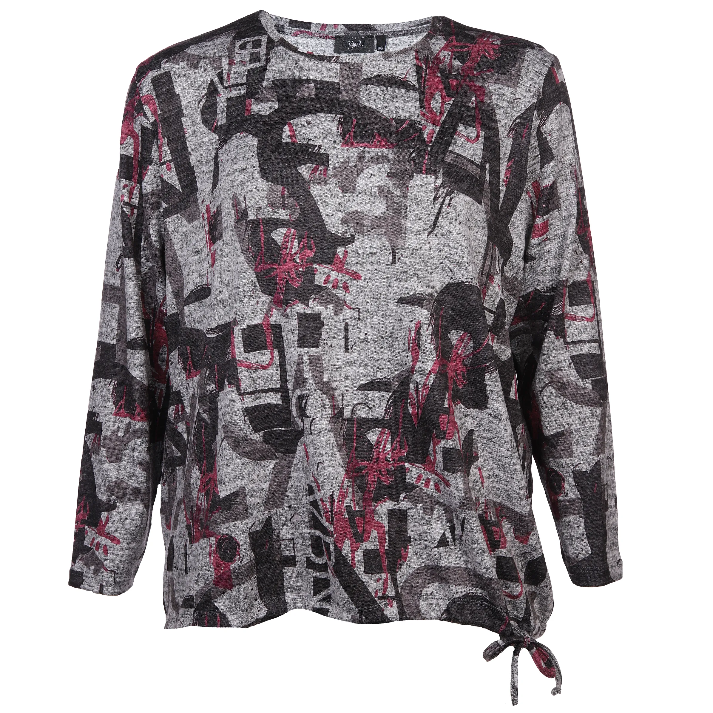 Sonja Blank Da-gr.Gr. Flauschshirt Rot 887342 BEERE 1 Sonja Blank Da-gr.Gr. Flauschshirt Rot 887342 BEERE 1