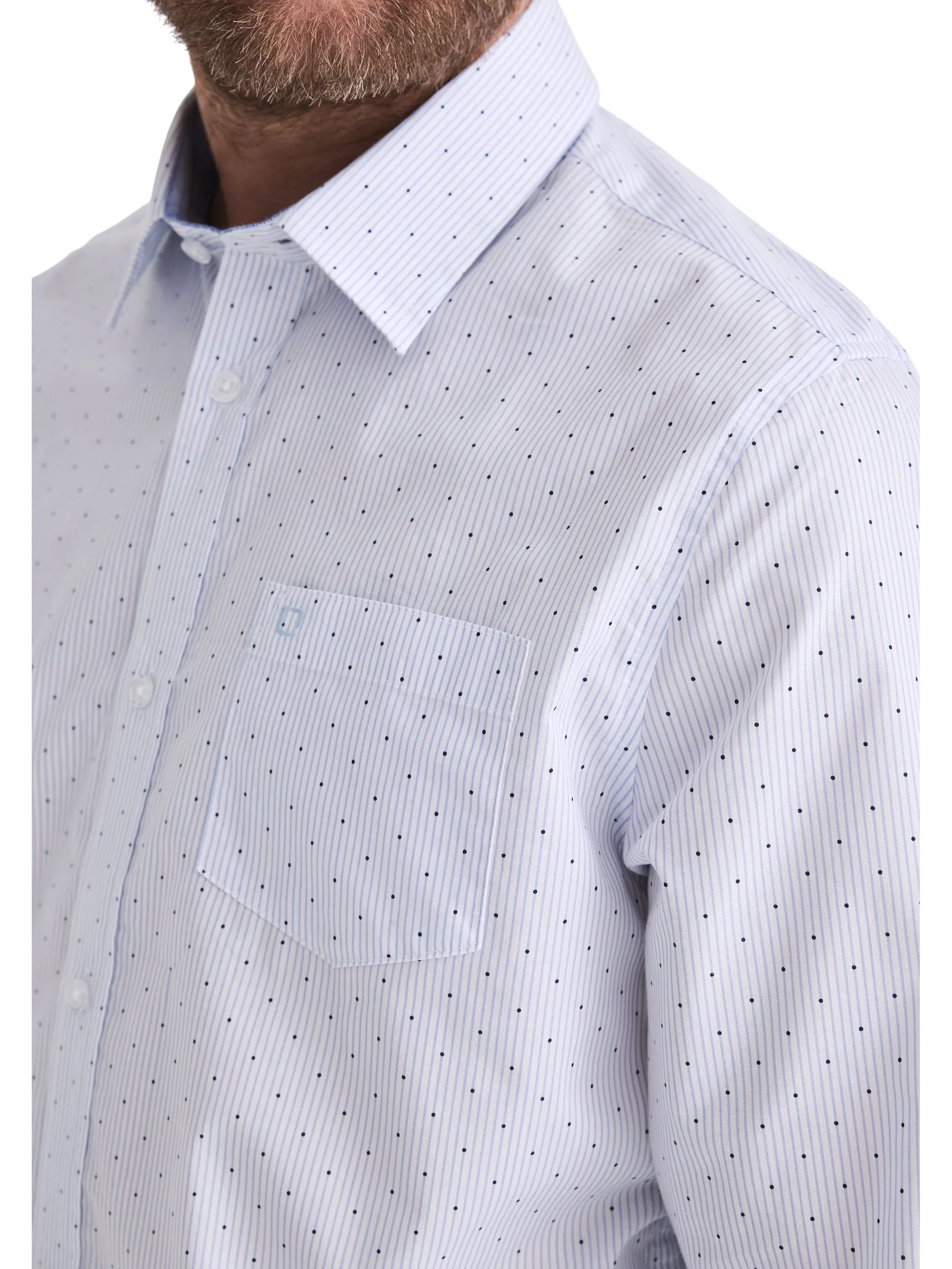 Stooker HAKA 73150400009113 He. Bluse/Hemd, Weiß 919847 9113 3