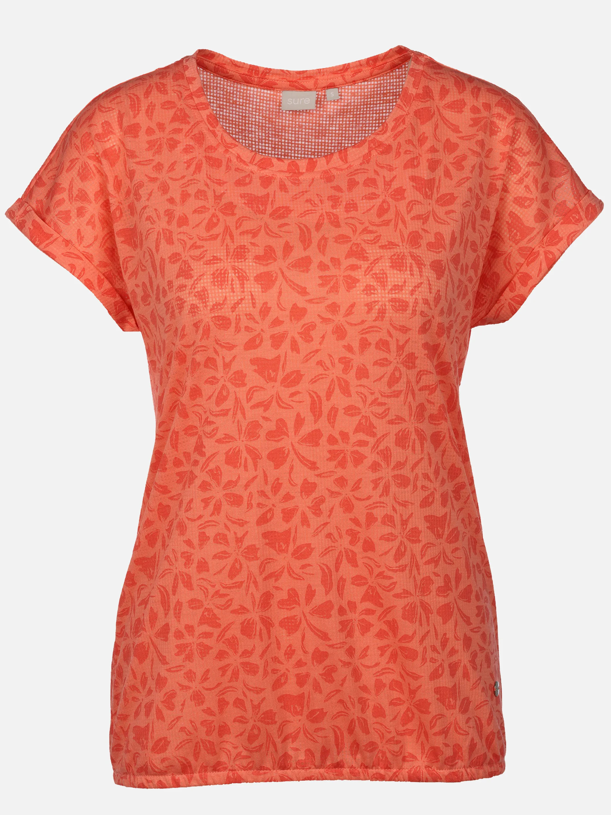 Sure Da-Ausbrenner-T-Shirt Rosa 922305 ROE 1