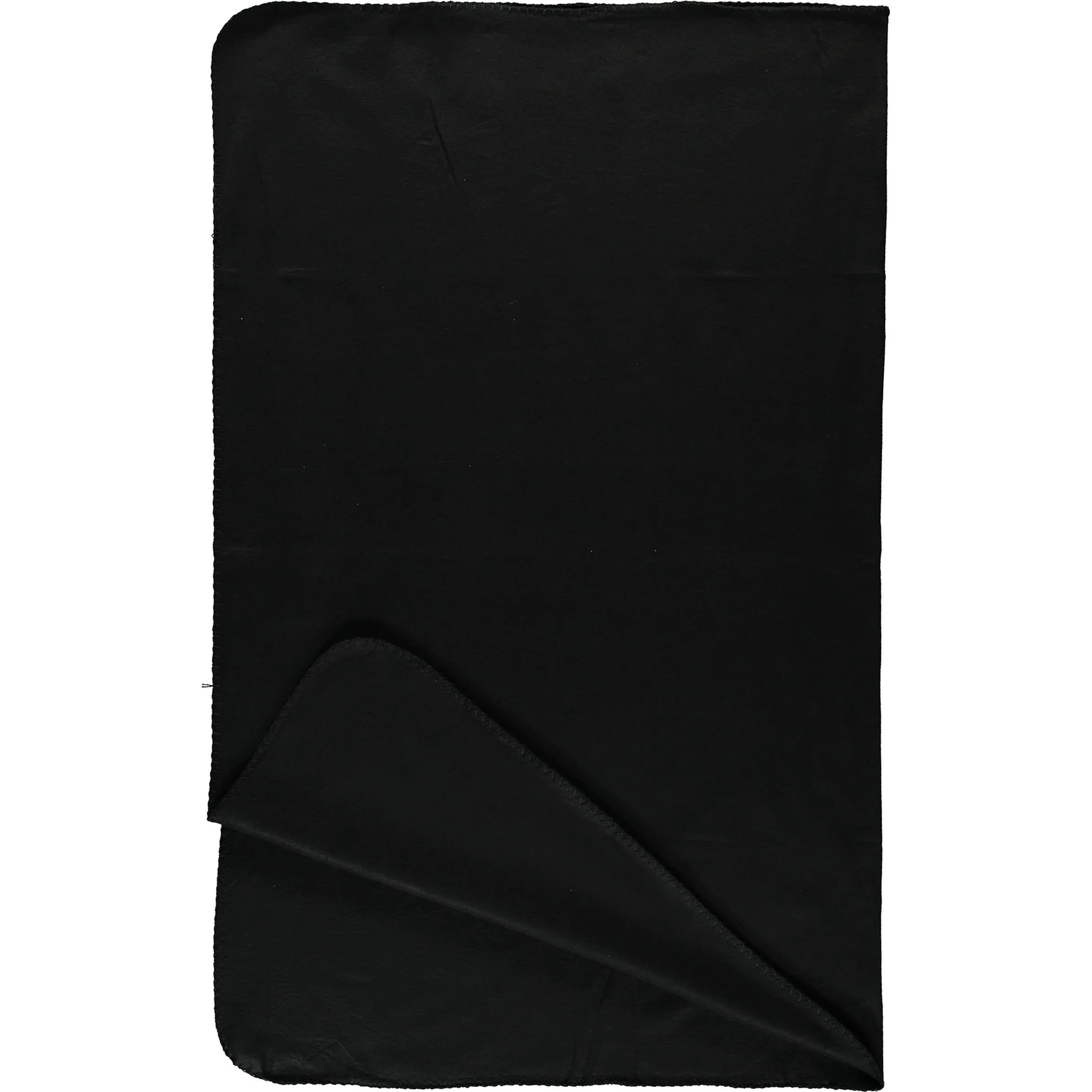 Fleecedecke uni Schwarz 713826 SCHWARZ 1