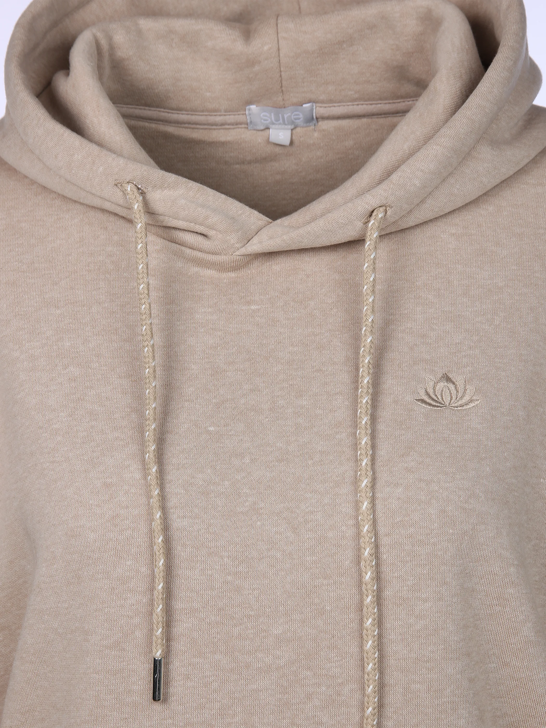 Sure Da-Sweatshirt m. Kapuze Grau 913114 SILVERMEL 3 Sure Da-Sweatshirt m. Kapuze Grau 913114 SILVERMEL 3