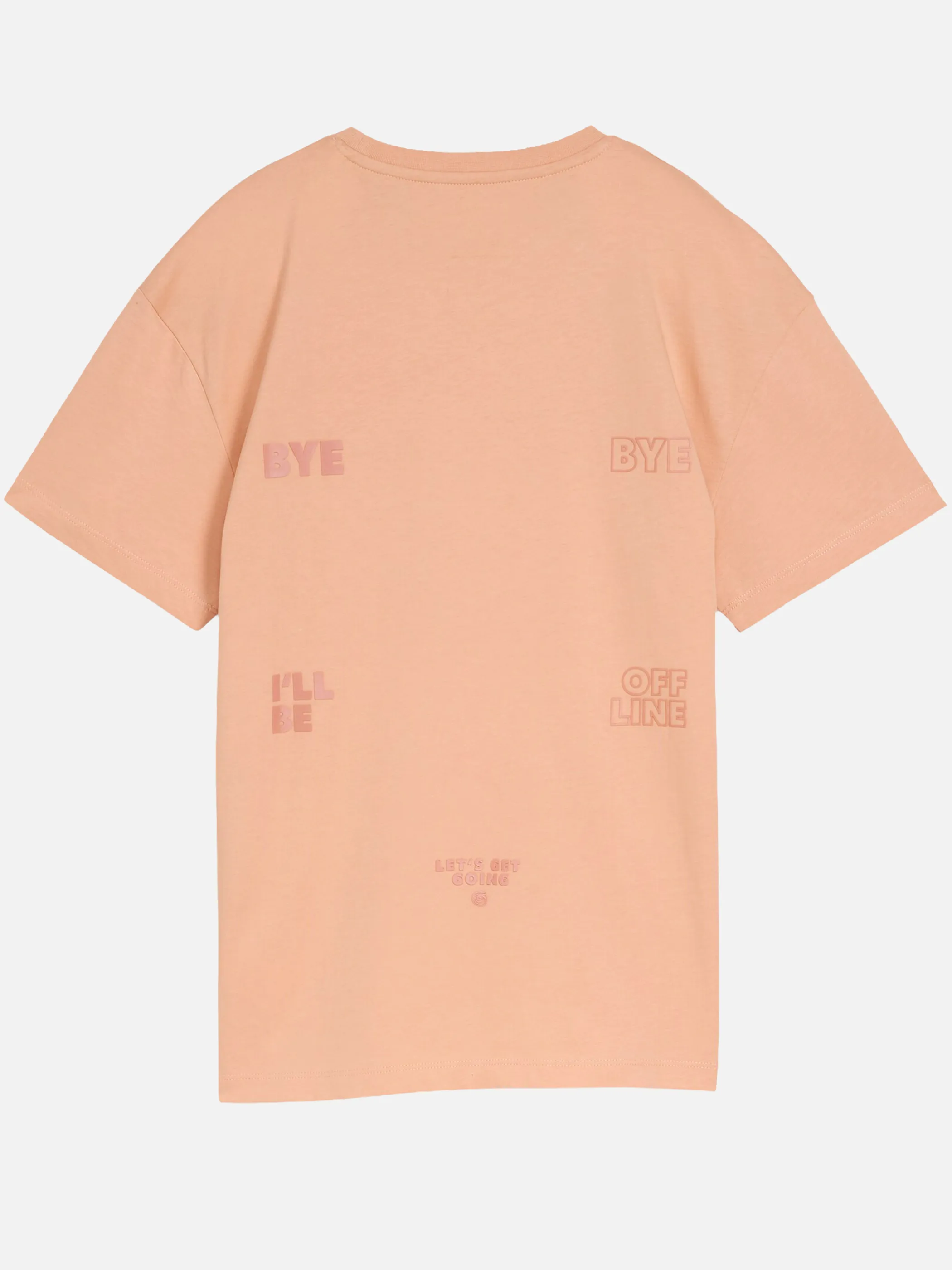 Tom Tailor 1049767 oversize printed t-shirt Orange 928046 39449 2