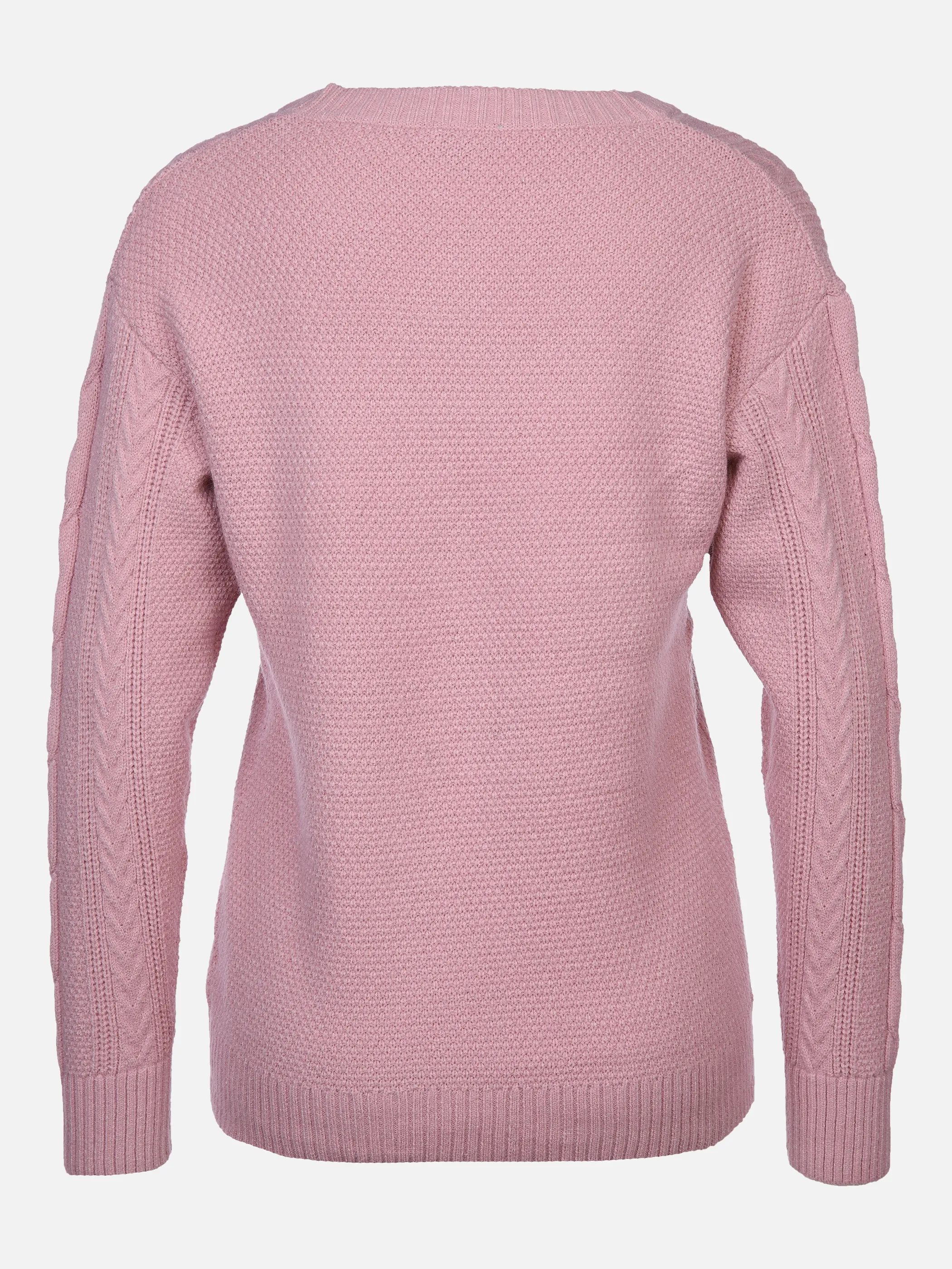 Sure Da-Strickpullover m.Zopfstrick Grau 868569 POWDER 2