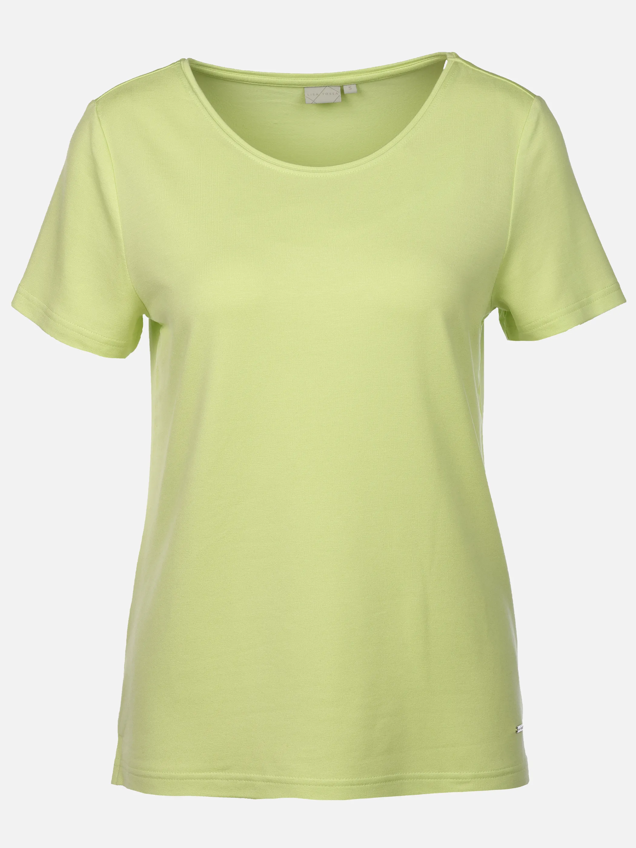 Lisa Tossa Da-T-Shirt, basic 1/2 Arm Grün 926207 LIME 1