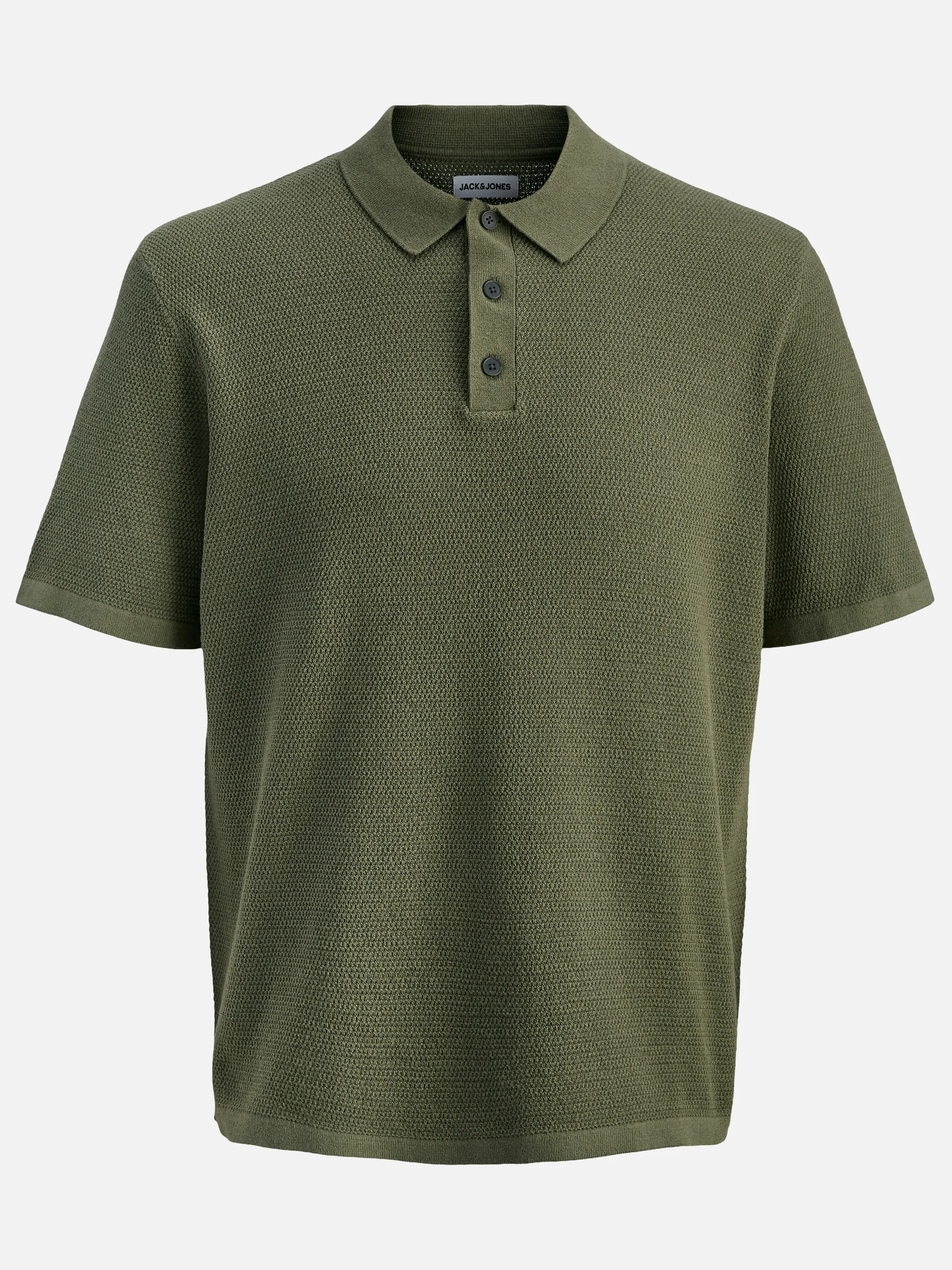 Jack Jones 12268281 JJEGEORGE KNIT POLO S Grün 903405 176003 3