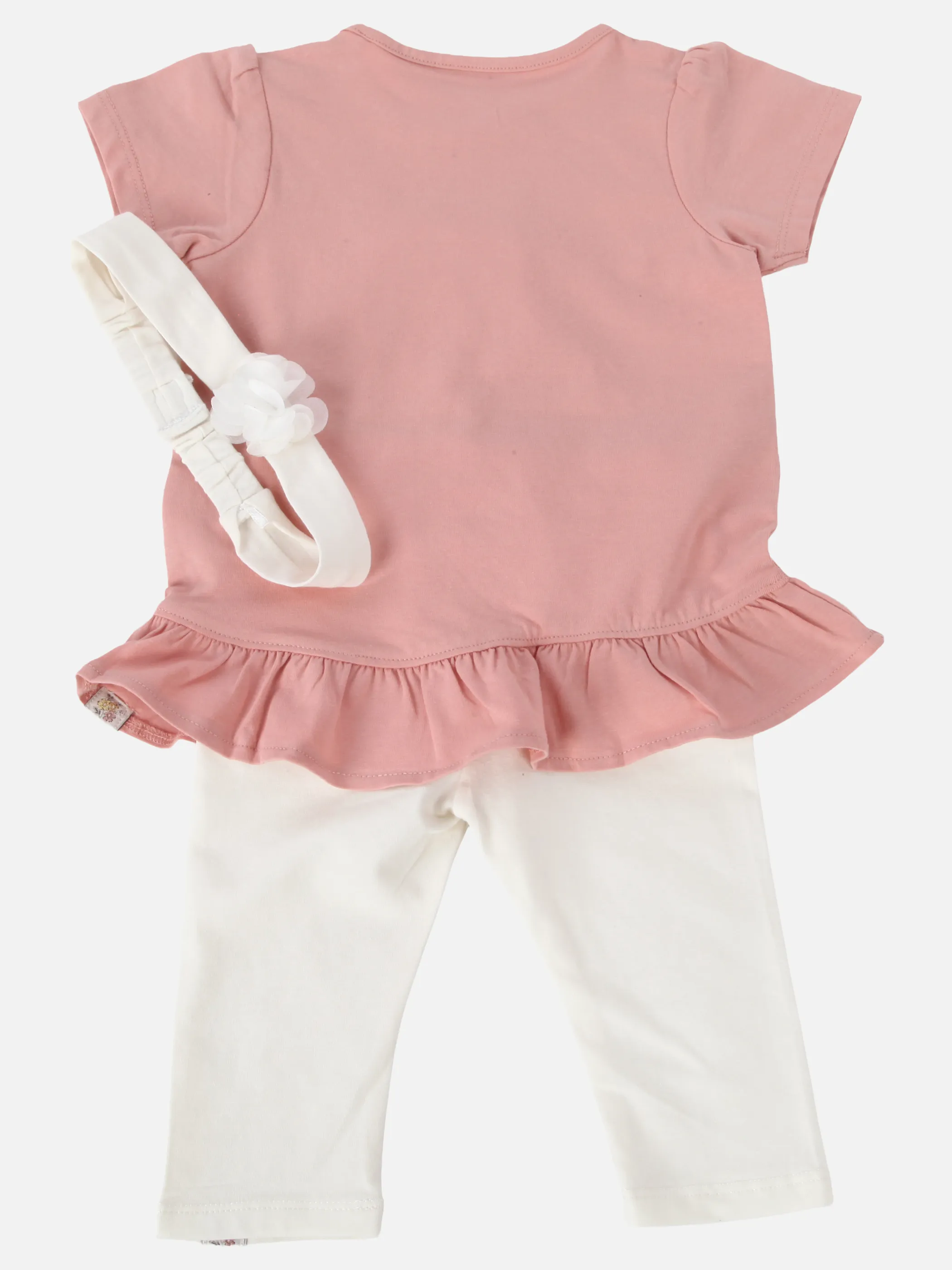 Bubble Gum BG 3pcs Set, T-shirt mit Tüllap. +leggings u. HB Rosa 921819 RO 2