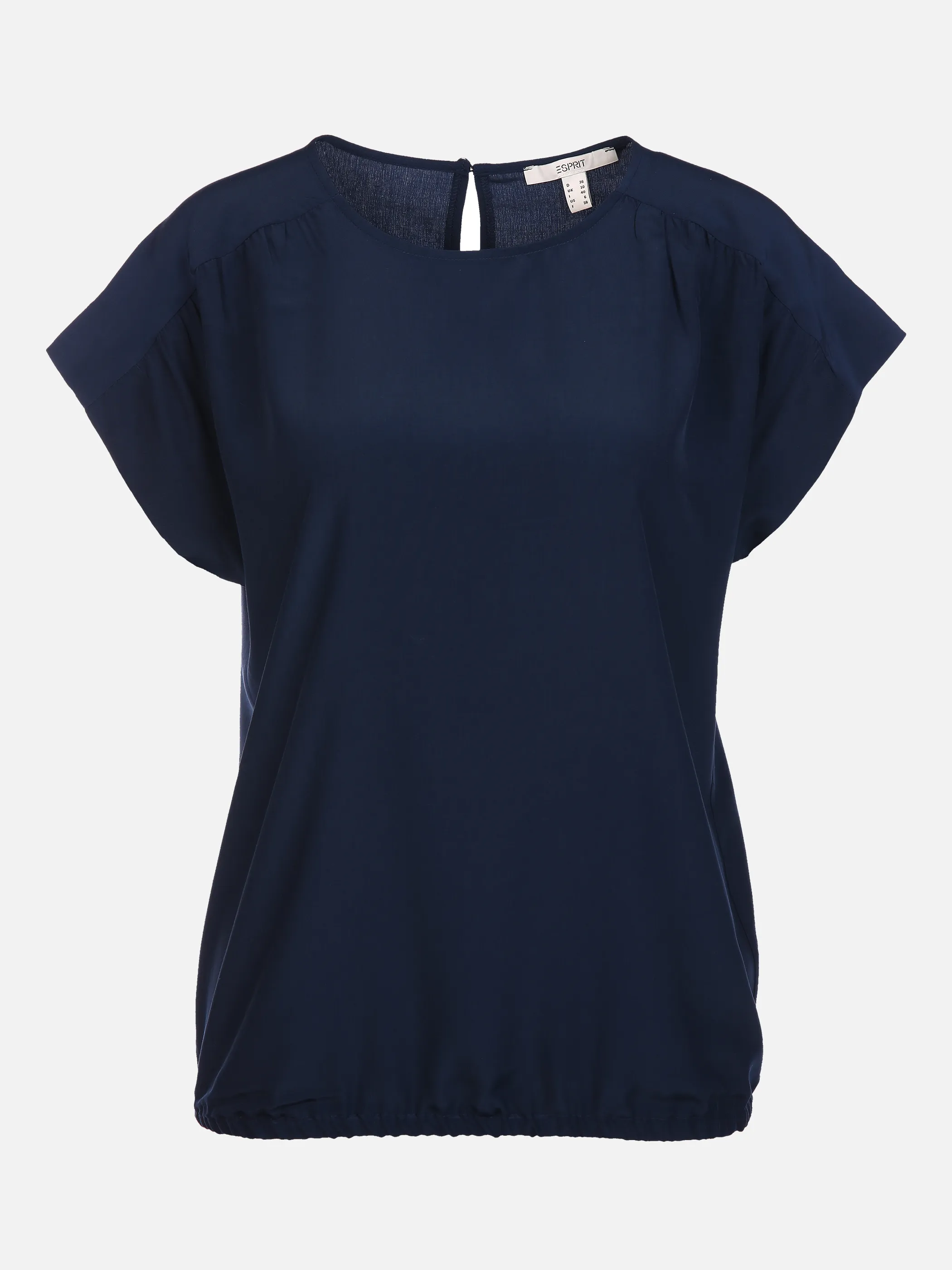 Esprit 041EE1F327 cve wshd blouse Blau 852741 E400 1