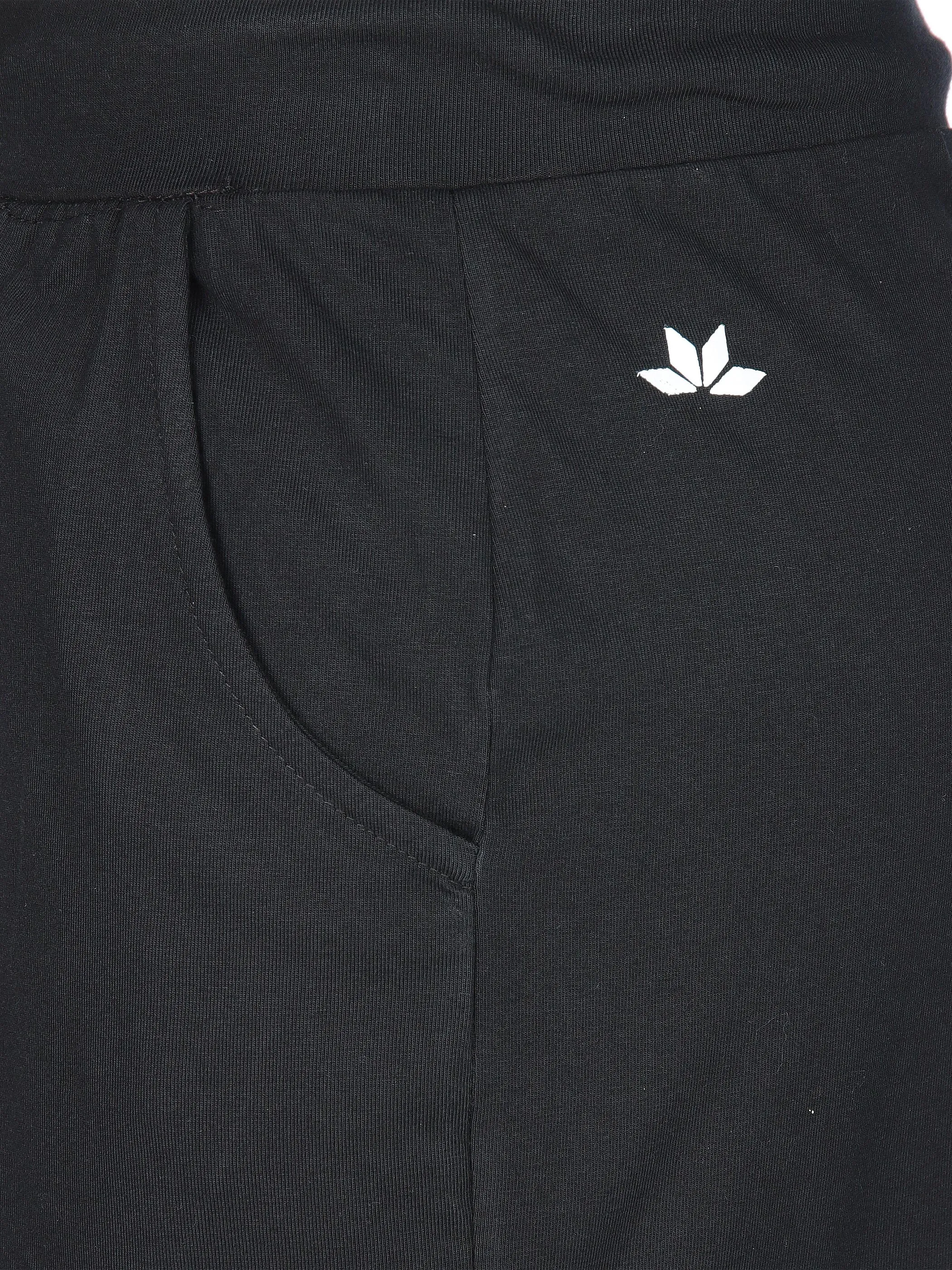 Grinario Sports Da-Jogginghose, Kurzgröße Schwarz 911578 BLACK 3