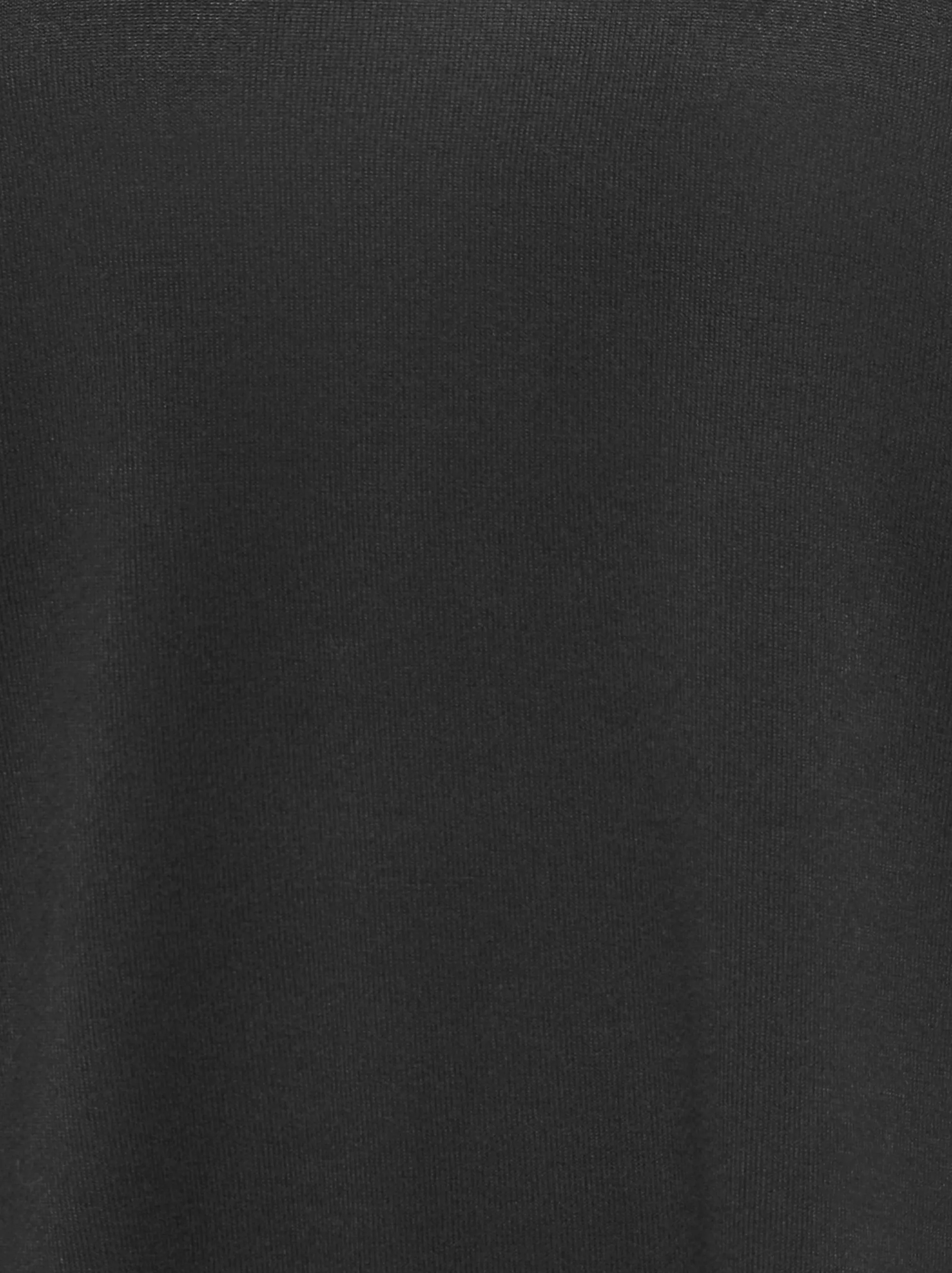 Only Carmakoma 15384134 CARALBA L/S V-NECK DE Schwarz 933785 177911011 3