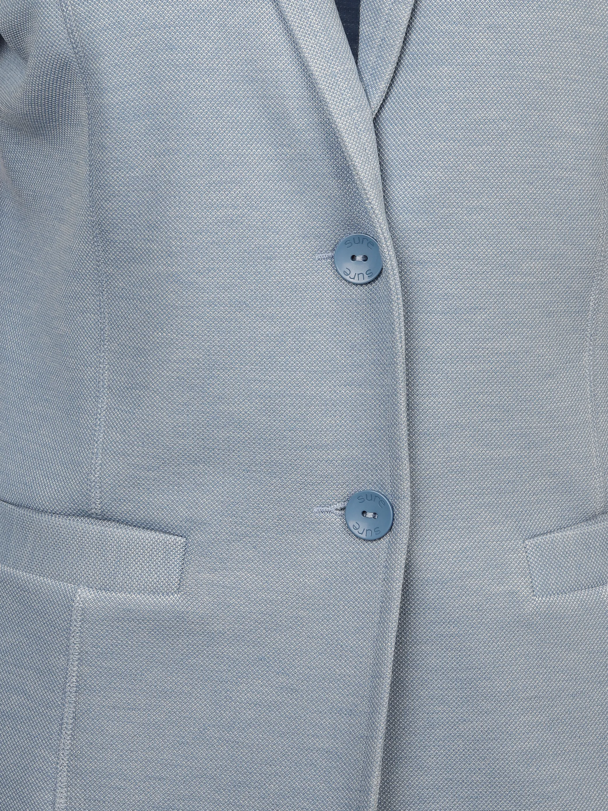 Sure Da-Jersey-Blazer m.2 Knöpfen Blau 878389 CORNFLOWER 3 Sure Da-Jersey-Blazer m.2 Knöpfen Blau 878389 CORNFLOWER 3