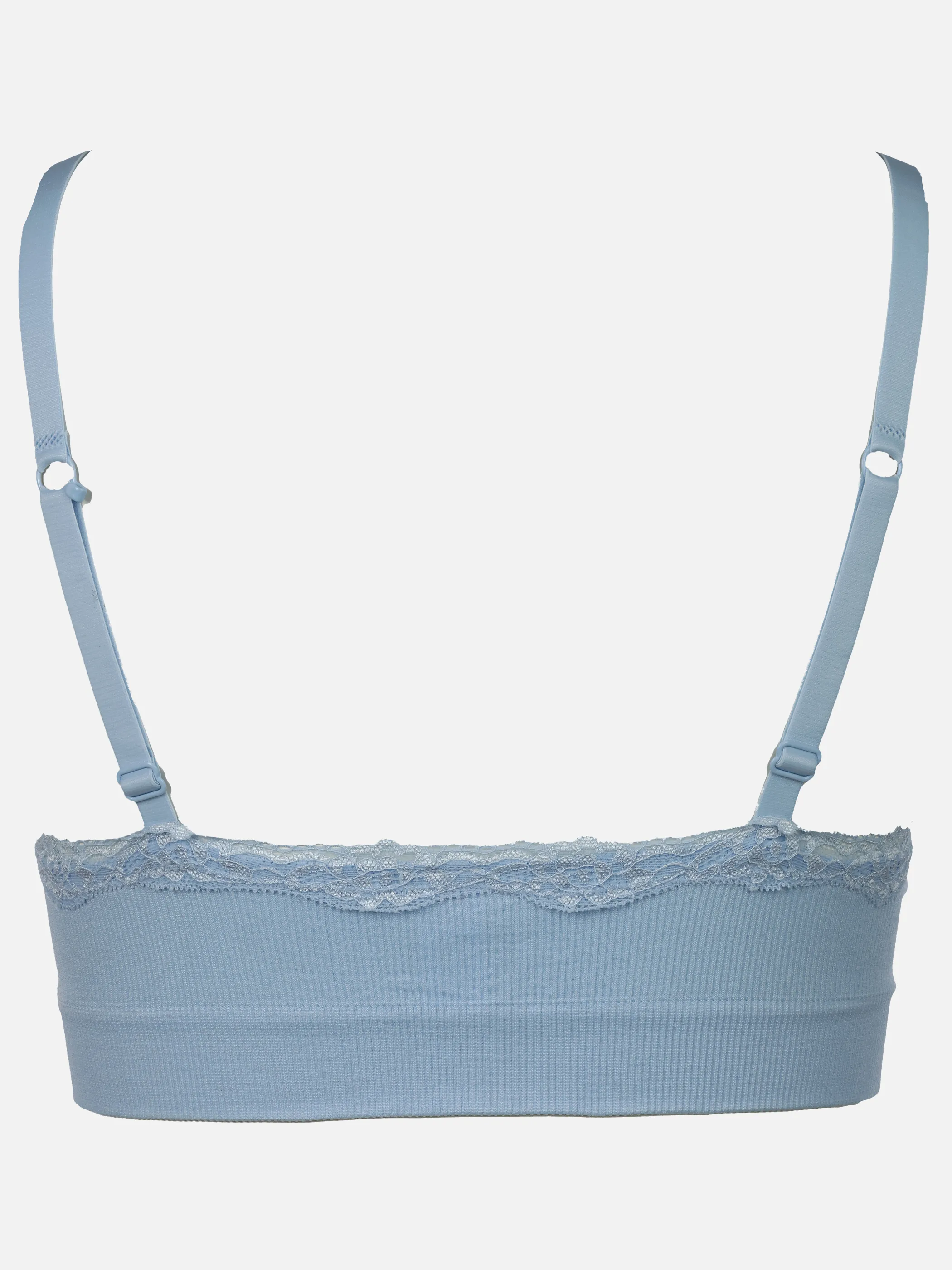 Sure Soft Bra Seamless Rippe&Spitze Blau 922776 BLAU 2