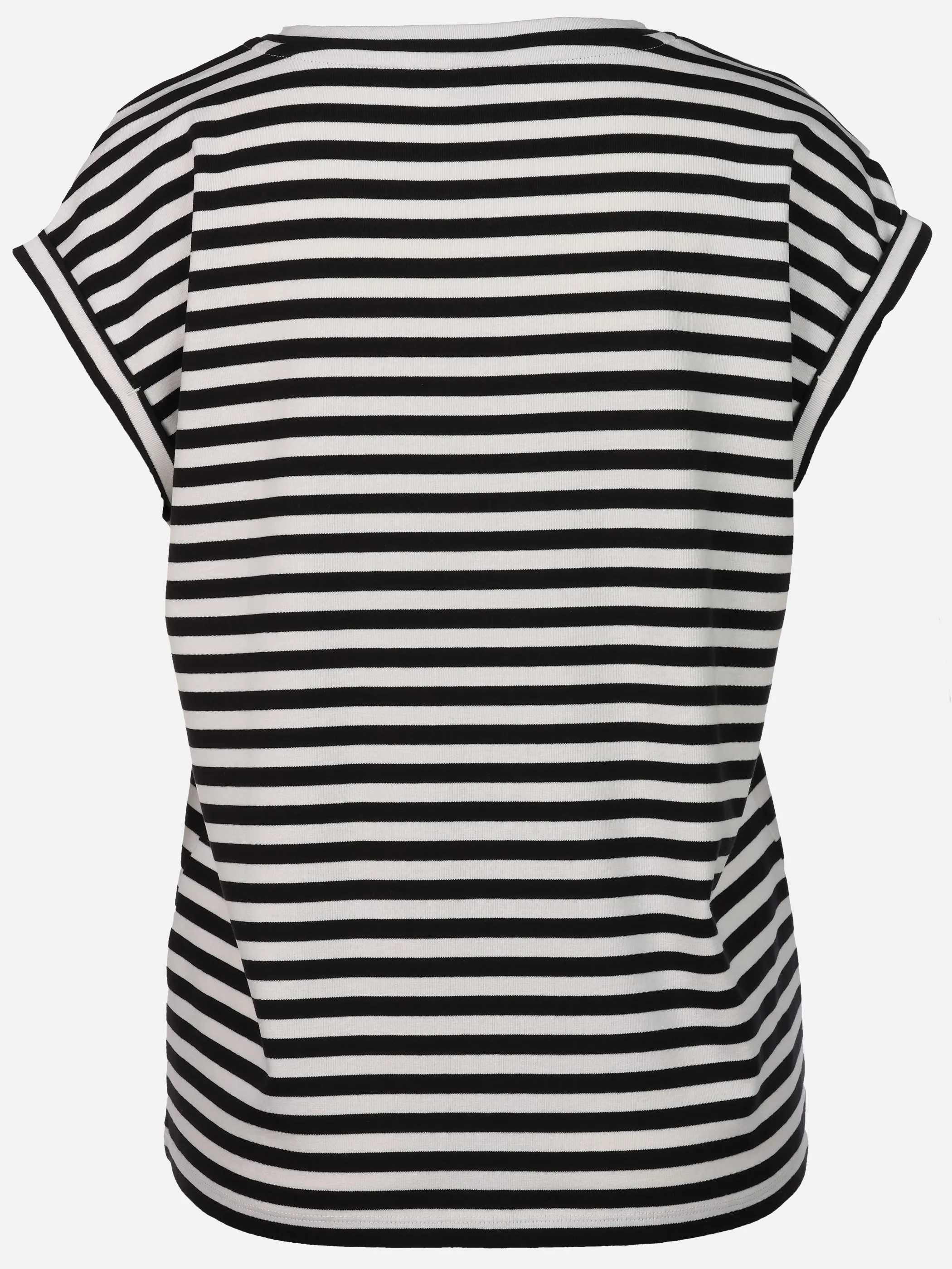 Lisa Tossa Da-T-Shirt, gestreift Schwarz 922250 BLACK 2