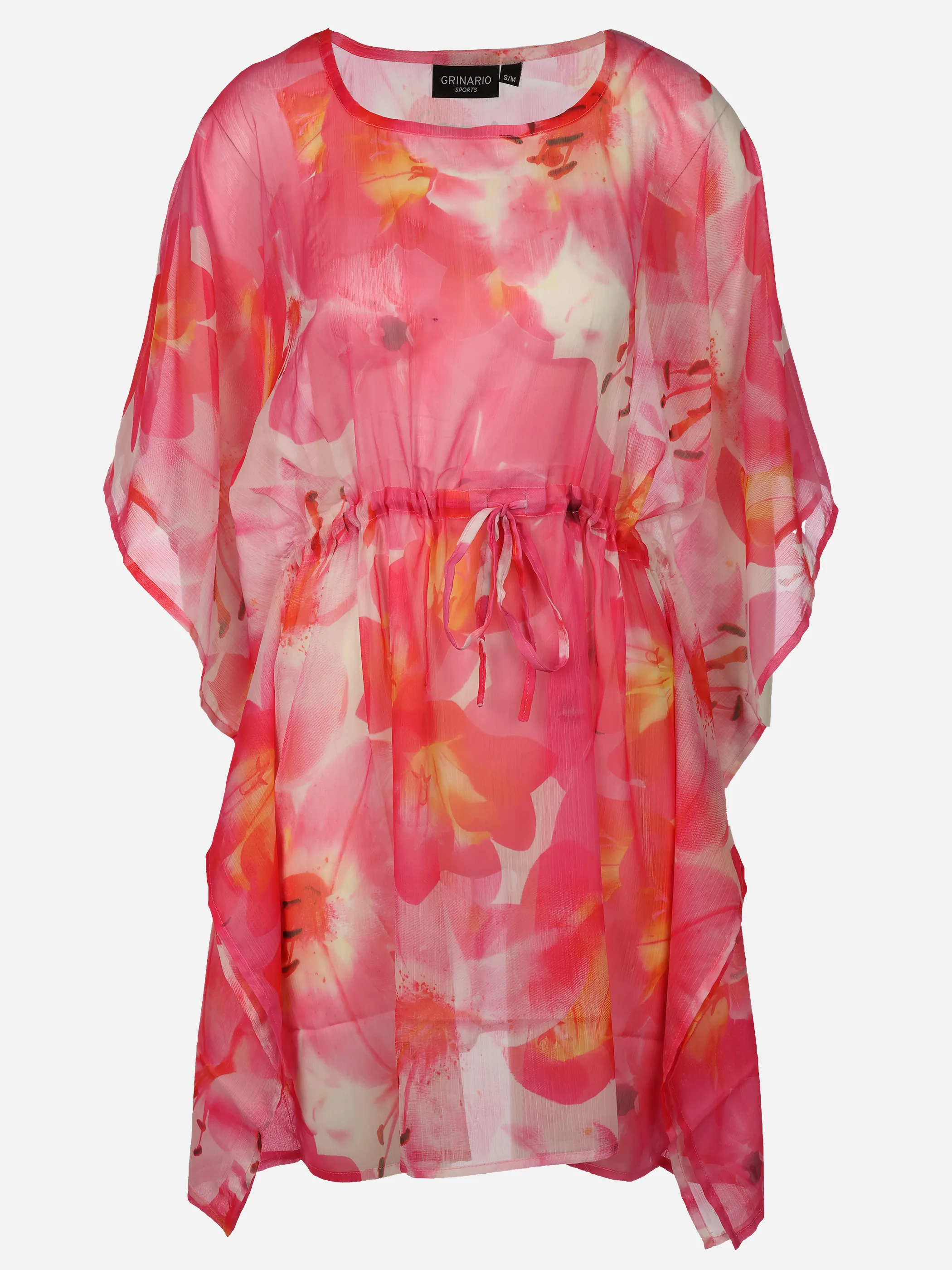 Grinario Sports Da-Strand Kaftan, AOP Pink 923579 PINK ORCH 1