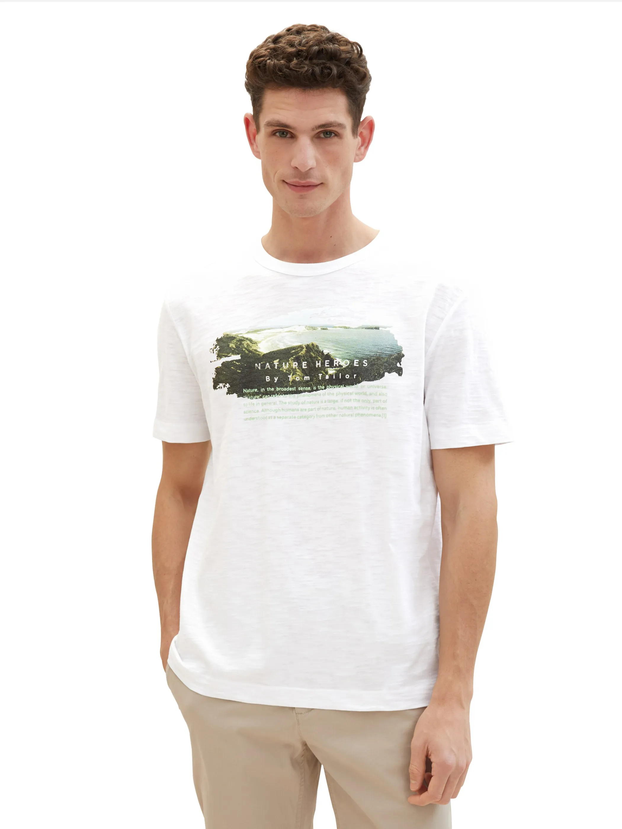Tom Tailor 1040934 photo print t-shirt Weiß 890951 20000 3 Tom Tailor 1040934 photo print t-shirt Weiß 890951 20000 3
