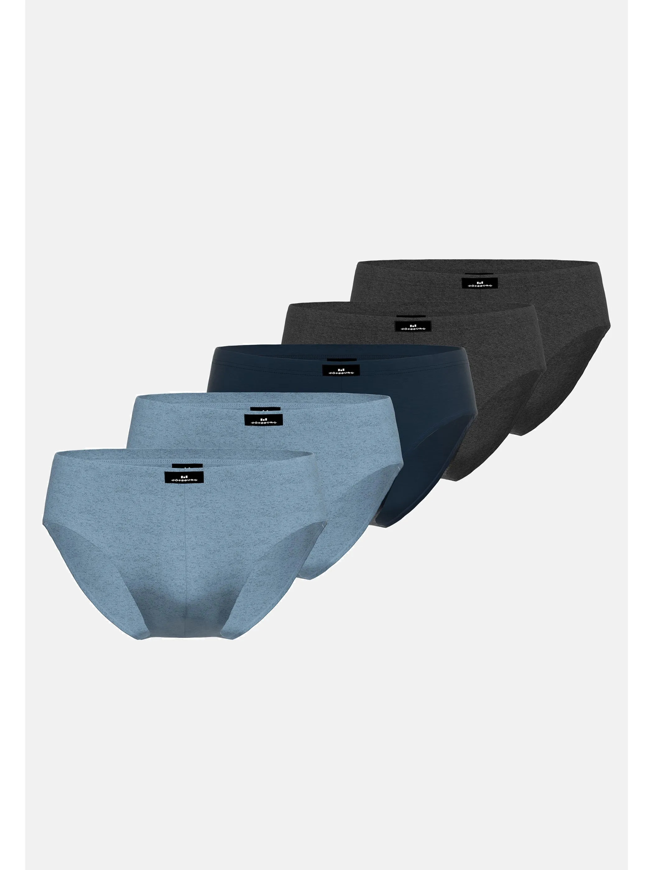 Götzburg 740921/631Sport Slip 5er Pac Blau 865661 631 3