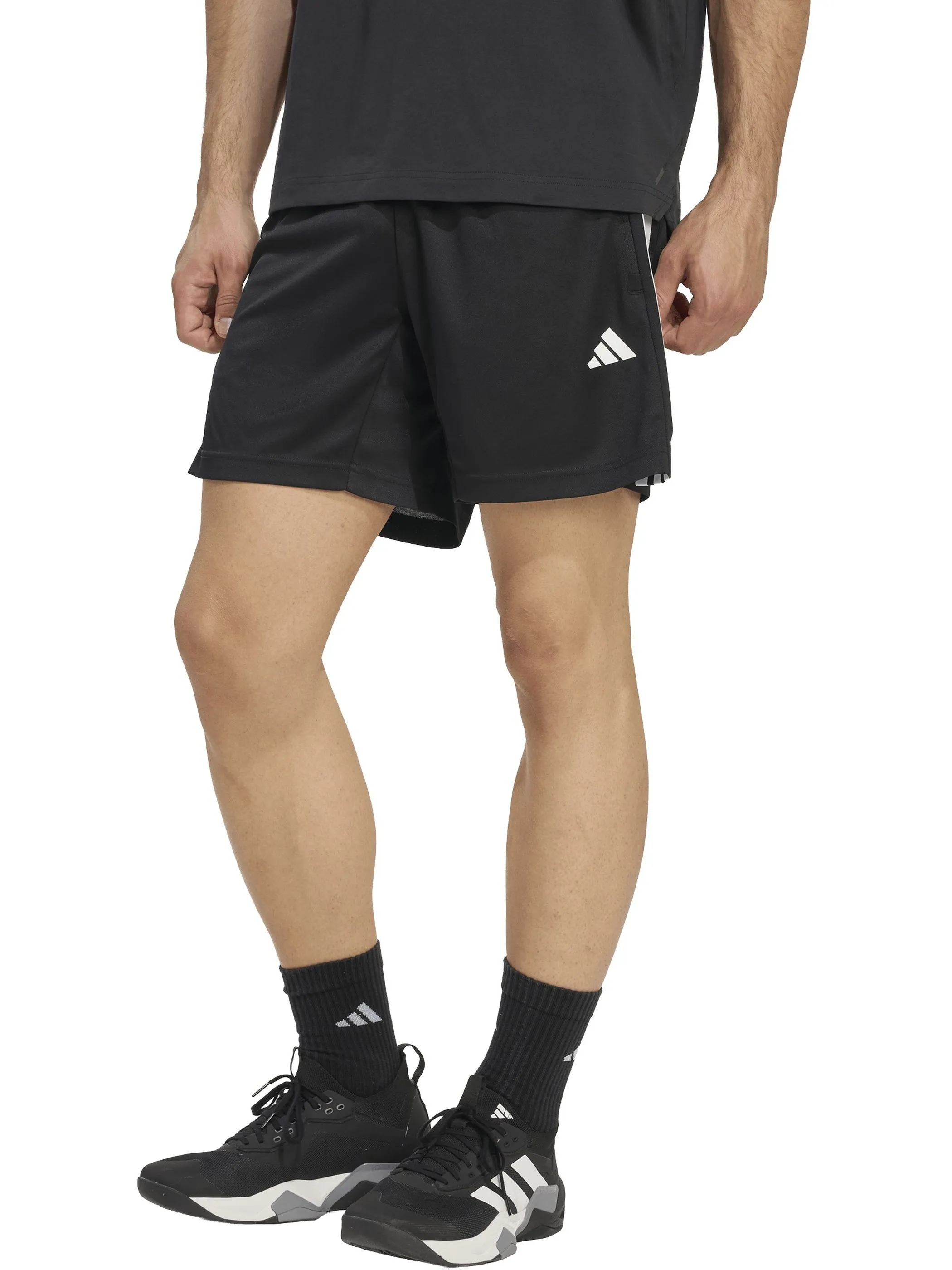 Adidas KA3461 He-Trainingsshorts WE BAS 3S PIQUÈ 7" Schwarz 929352 000 4
