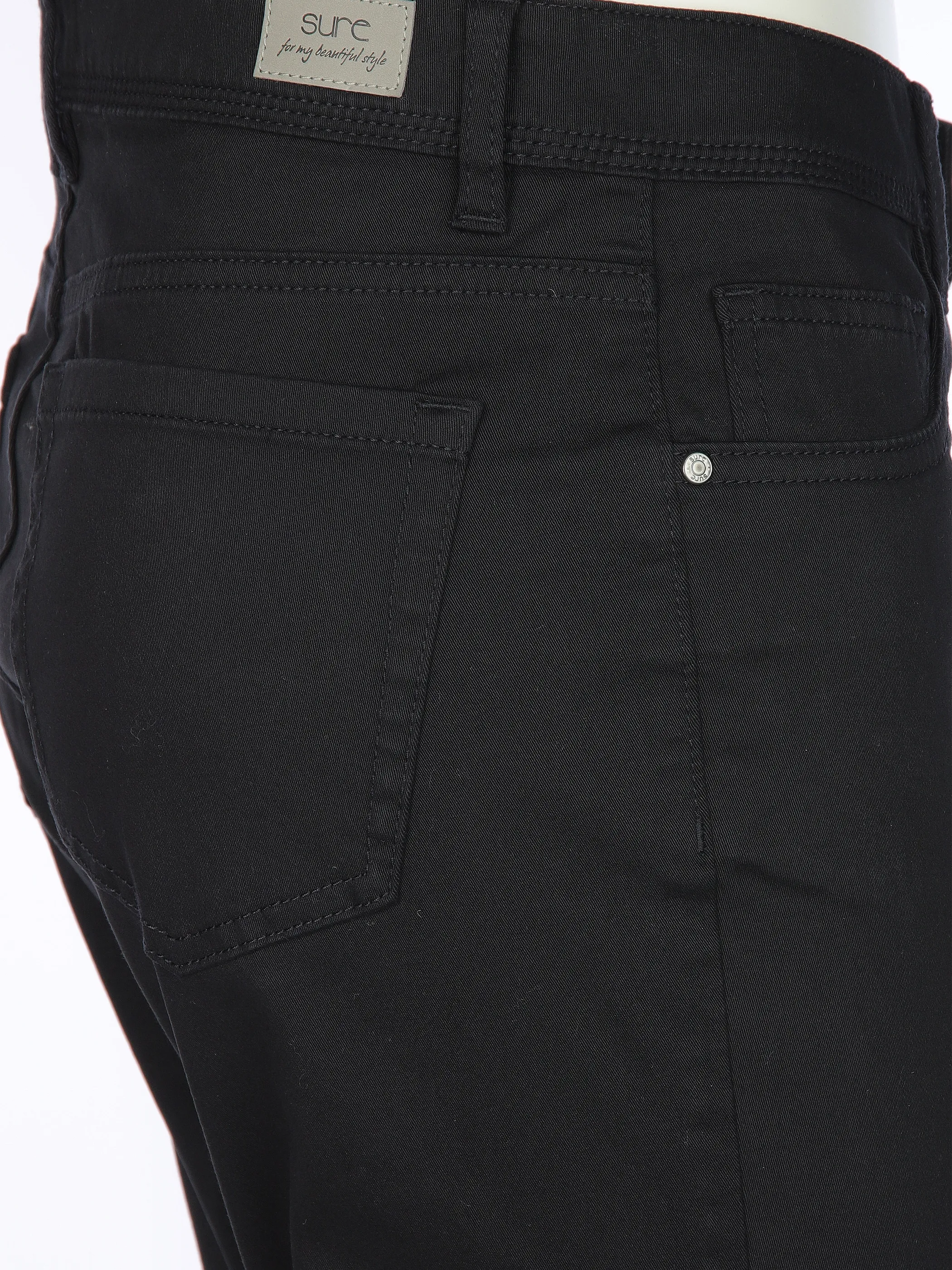 Sure Da-Caprihose slimfit Schwarz 904277 SCHWARZ 4