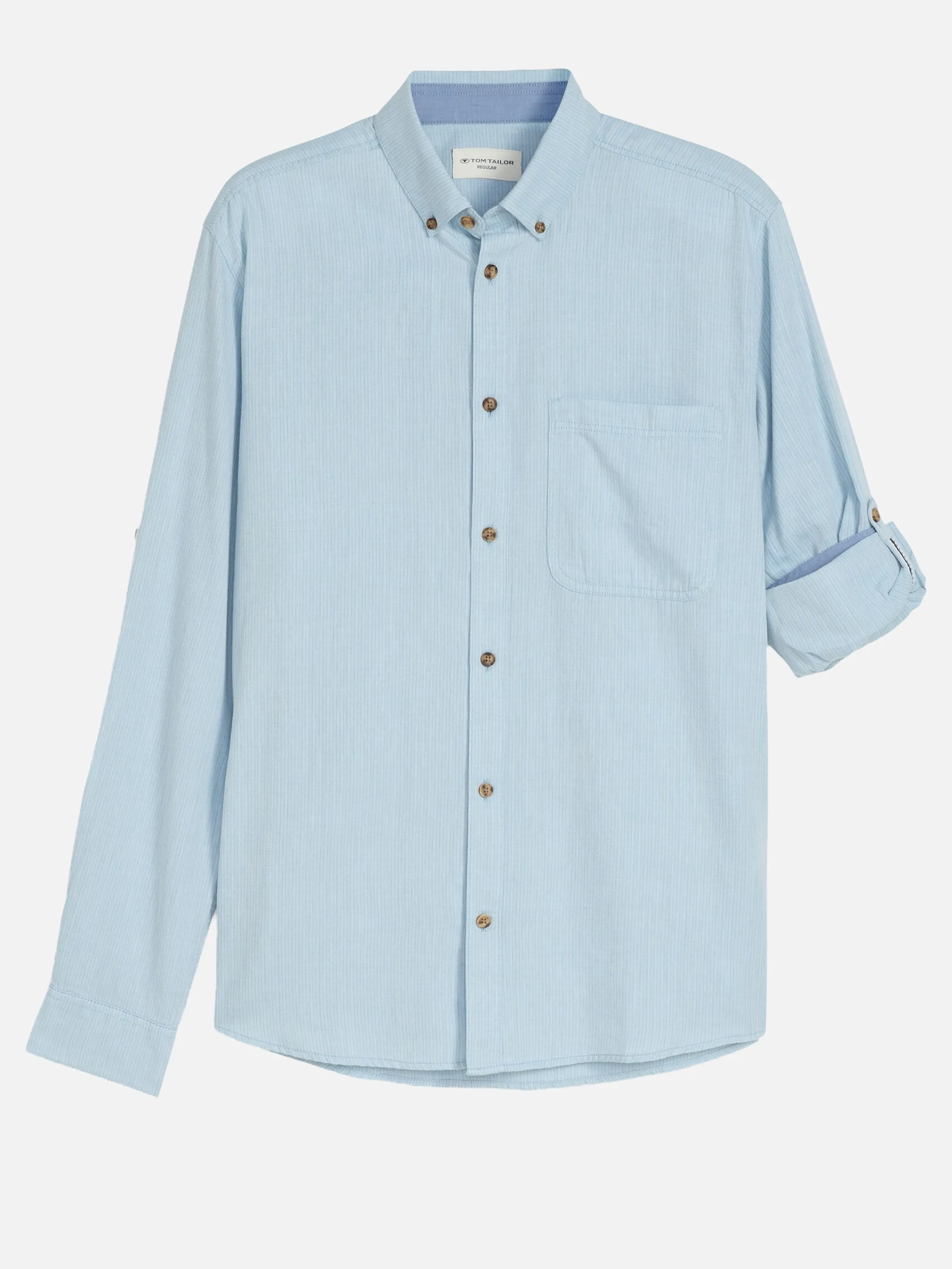 Tom Tailor 1049593 structured shirt Blau 922114 39588 3