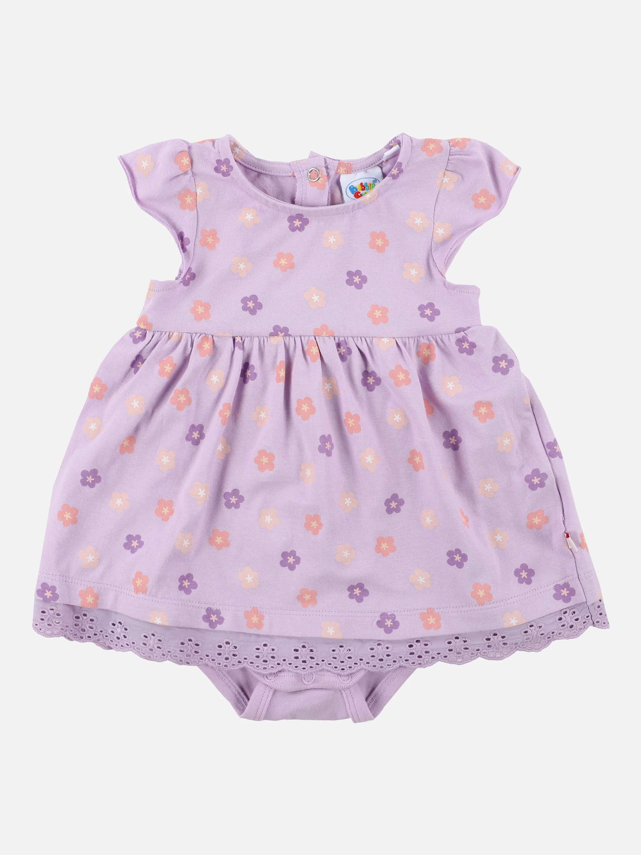 Bubble Gum BM Bodykleid mit AOP und Spitze Lila 875581 LILA GEM. 1