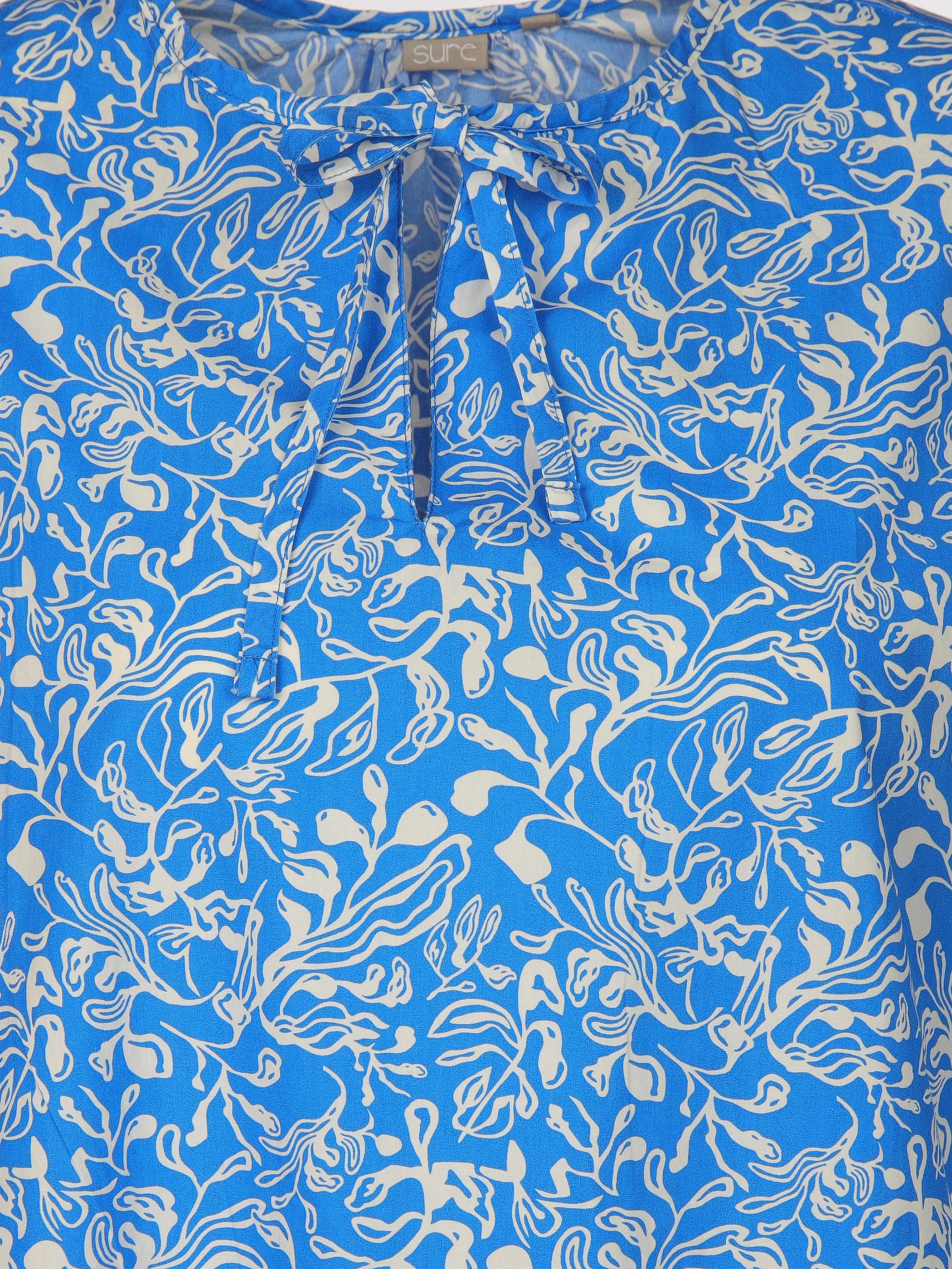 Sure Da-Volantkleid m. Print Blau 905695 BLAU 3 Sure Da-Volantkleid m. Print Blau 905695 BLAU 3