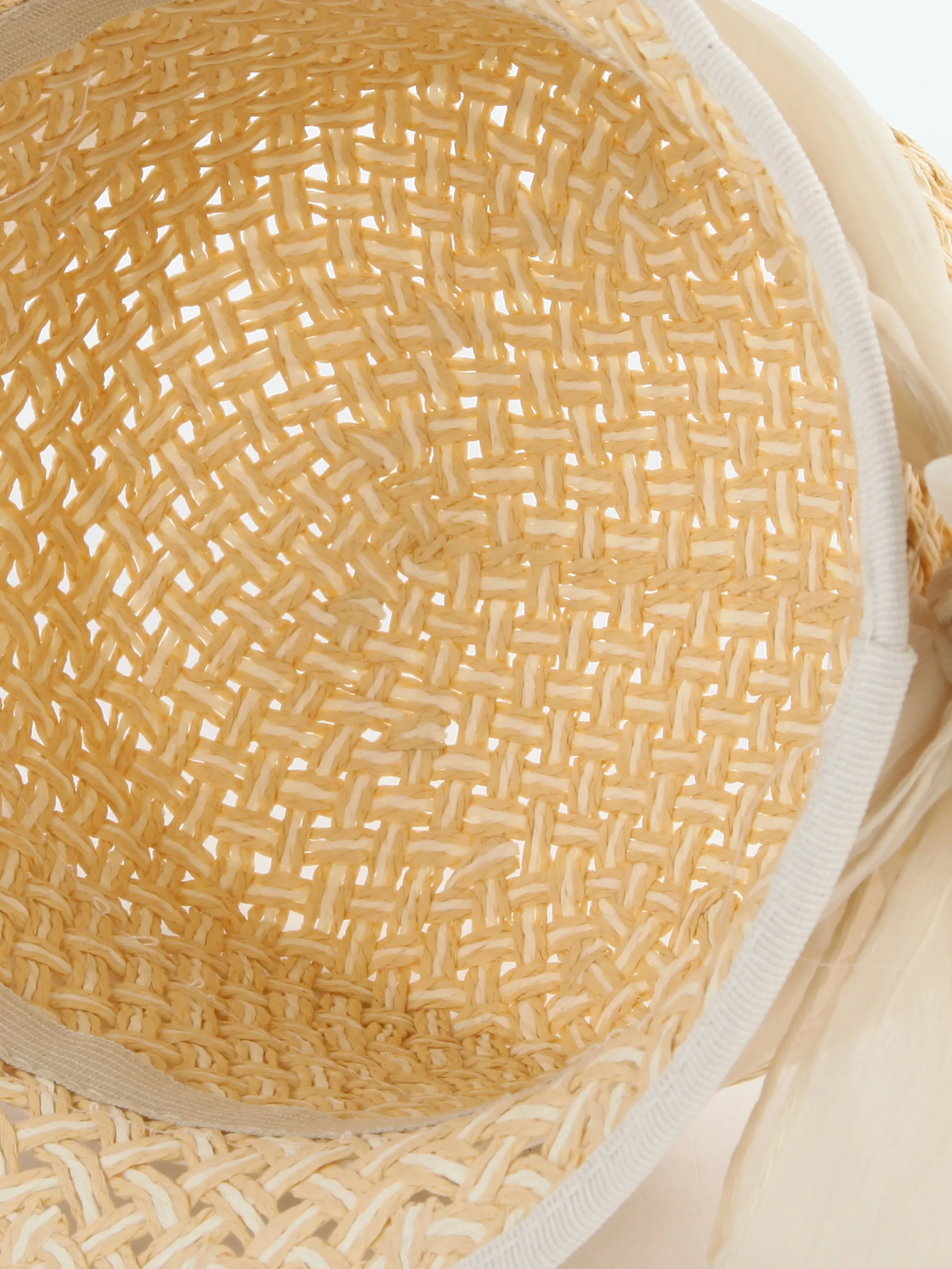 Sure Da-Strohhut m. Textilband Beige 894706 BE/NATUR 3