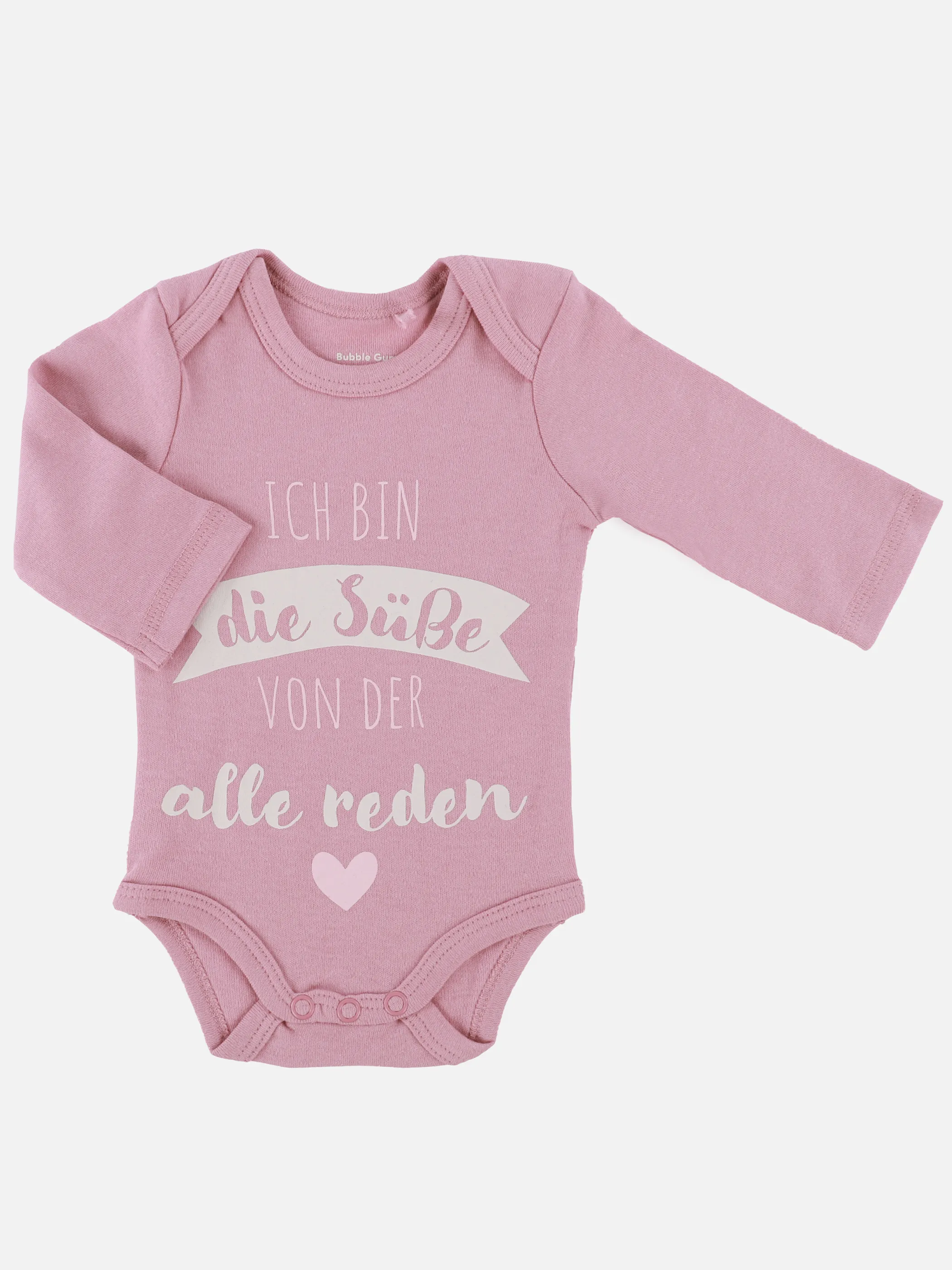 Bubble Gum BM 2er Pack Sprüchebody "die Süße" in weiß/rosa Weiß 915226 WEIß/ROSA 3