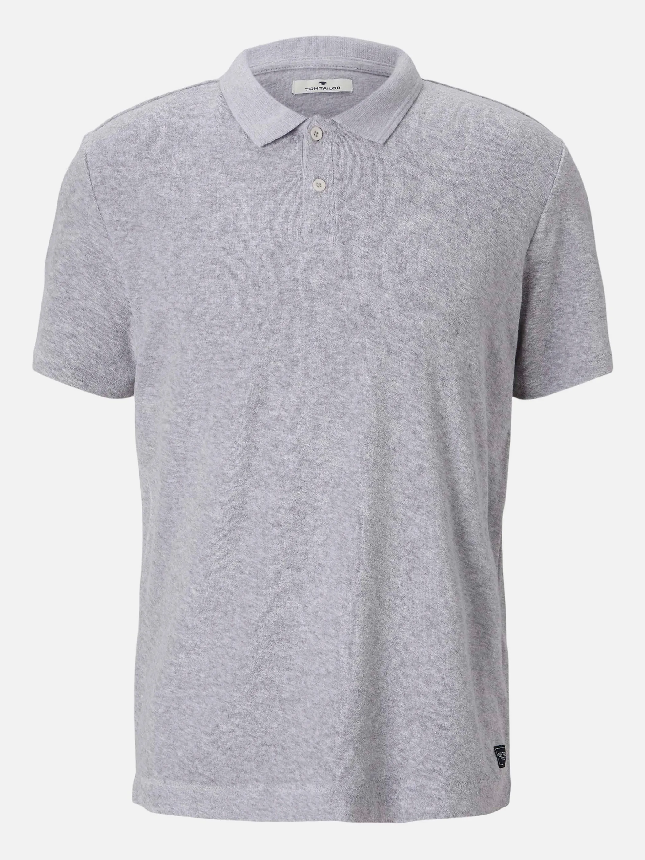 Tom Tailor 1026299 towelling polo Grau 853114 15398 1