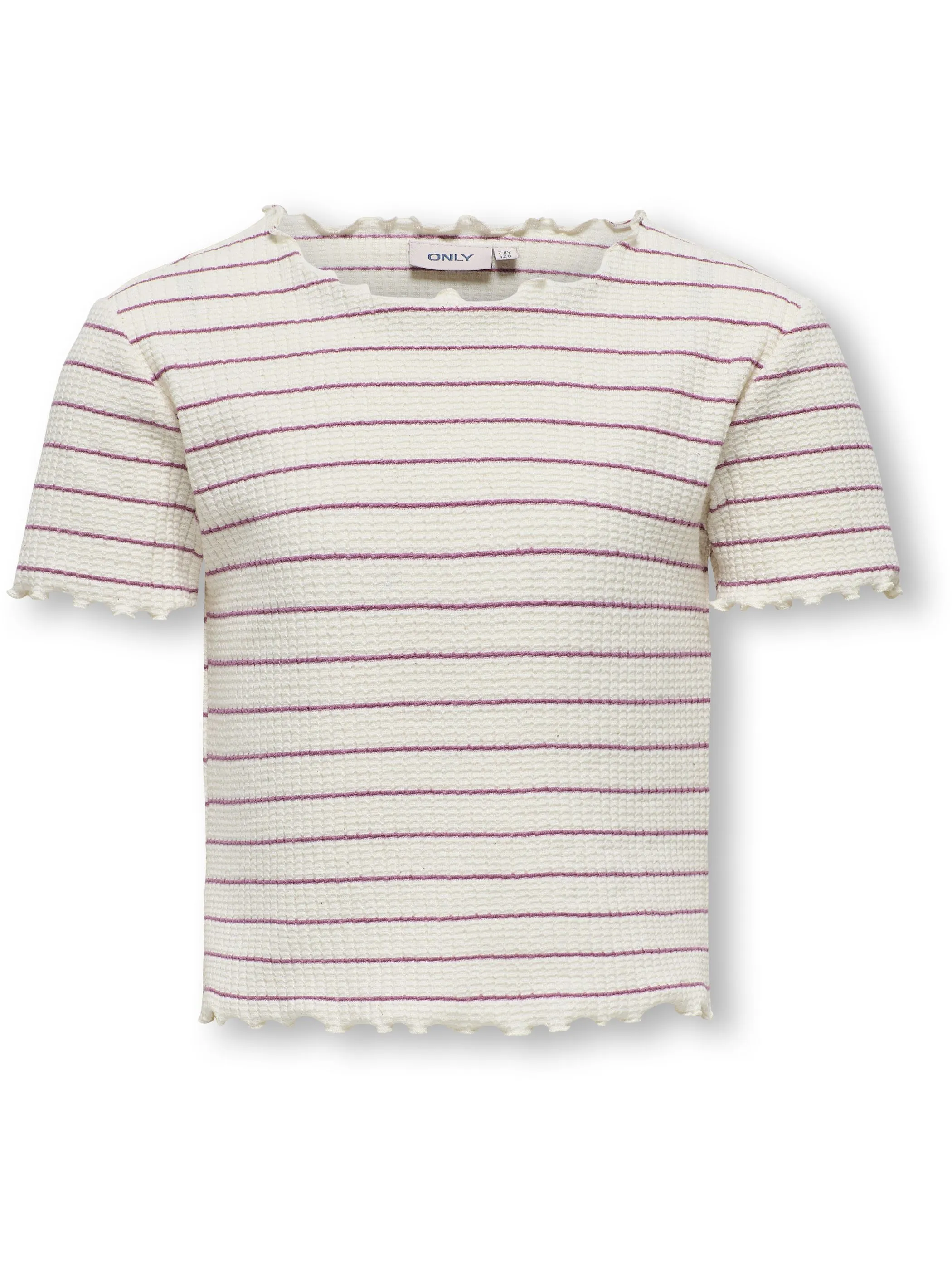 Kids Only 15342467 KOGANITS S/S CROPPED Weiß 909901 177930001 1