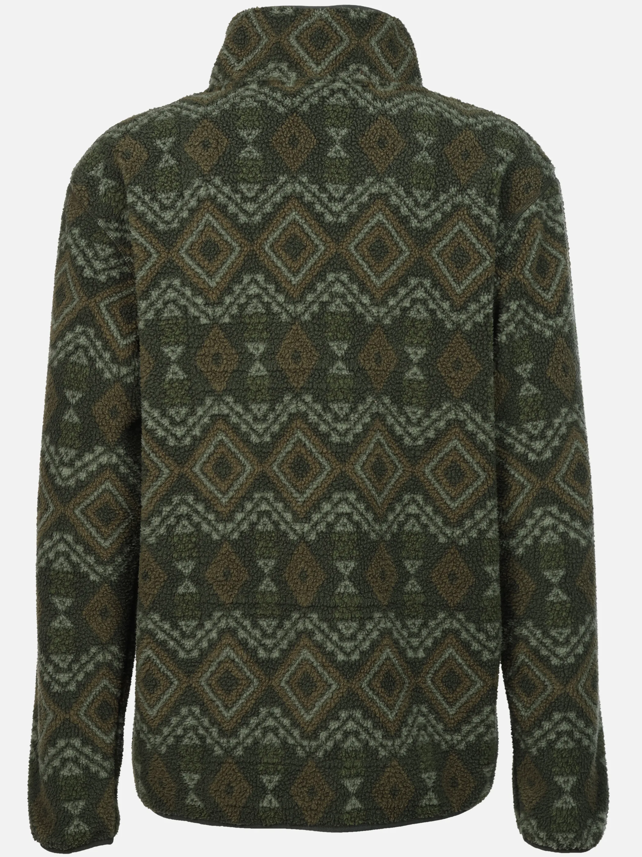 Grinario Sports Teddy Fleece Troyer, AOP Oliv 928826 19-0415TCX 2