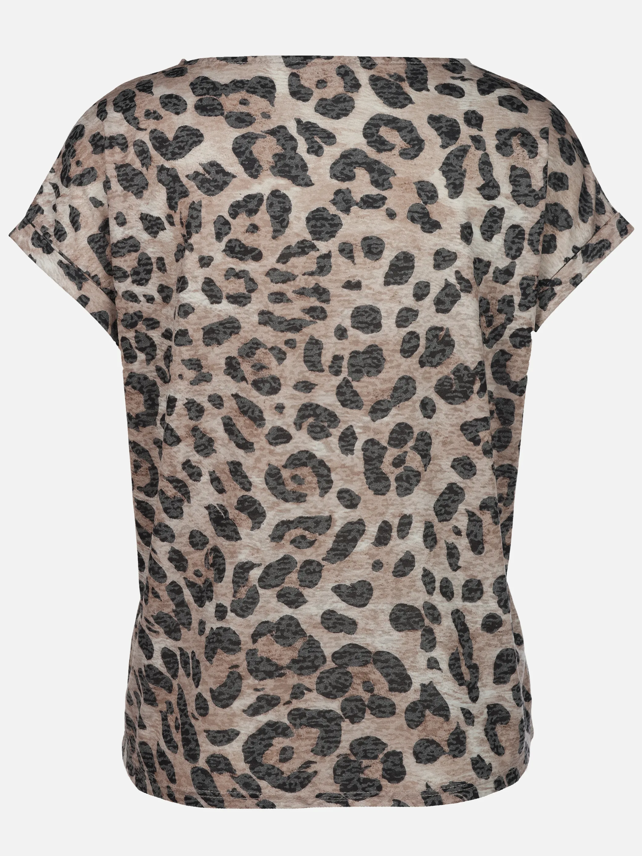 Sure Da. T-Shirt m. überschnittenem Arm Braun 930807 ANIMAL 2