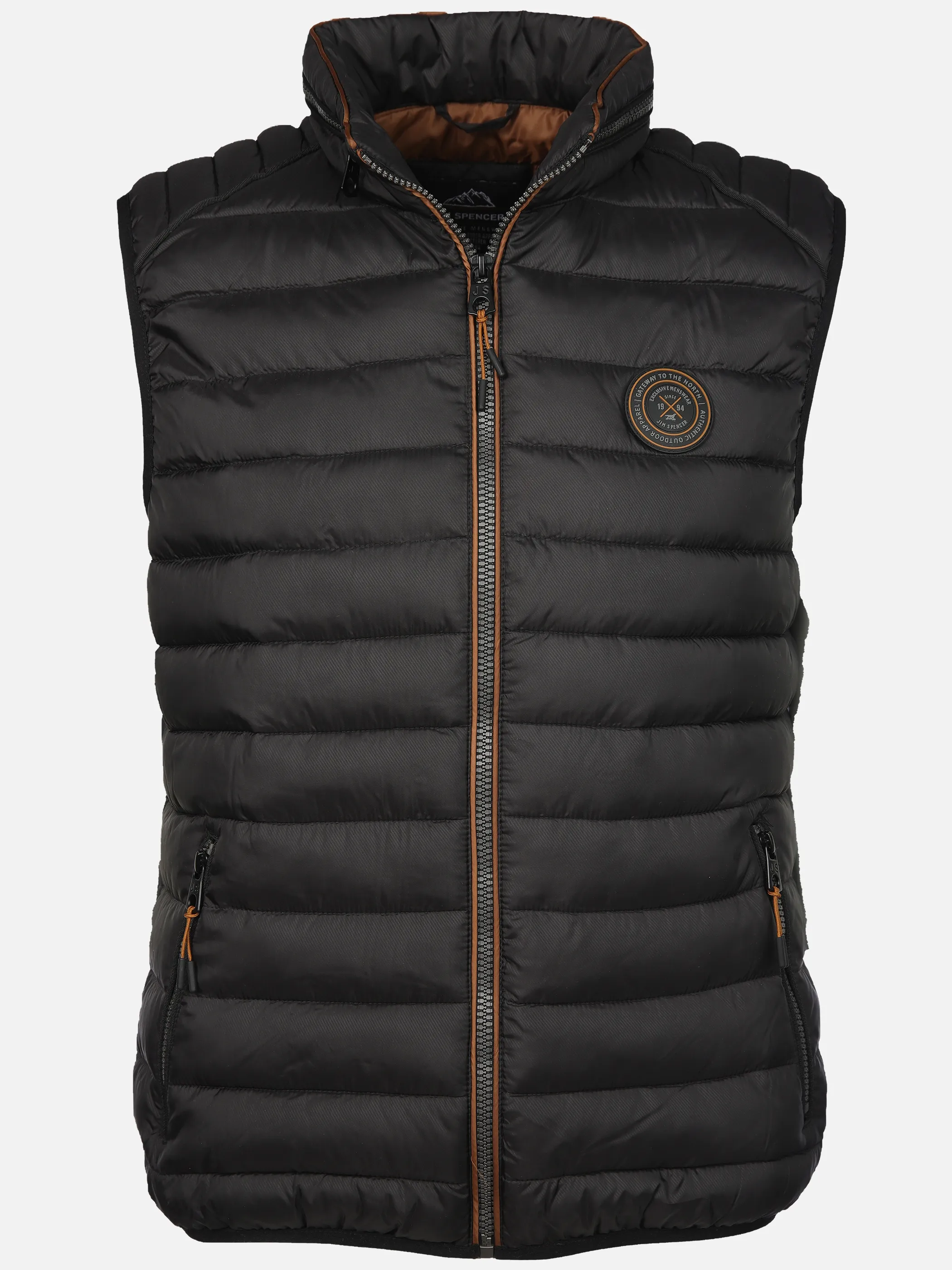 Jim Spencer He. Steppweste batch scuba Schwarz 879046 BLACK 1 Jim Spencer He. Steppweste batch scuba Schwarz 879046 BLACK 1