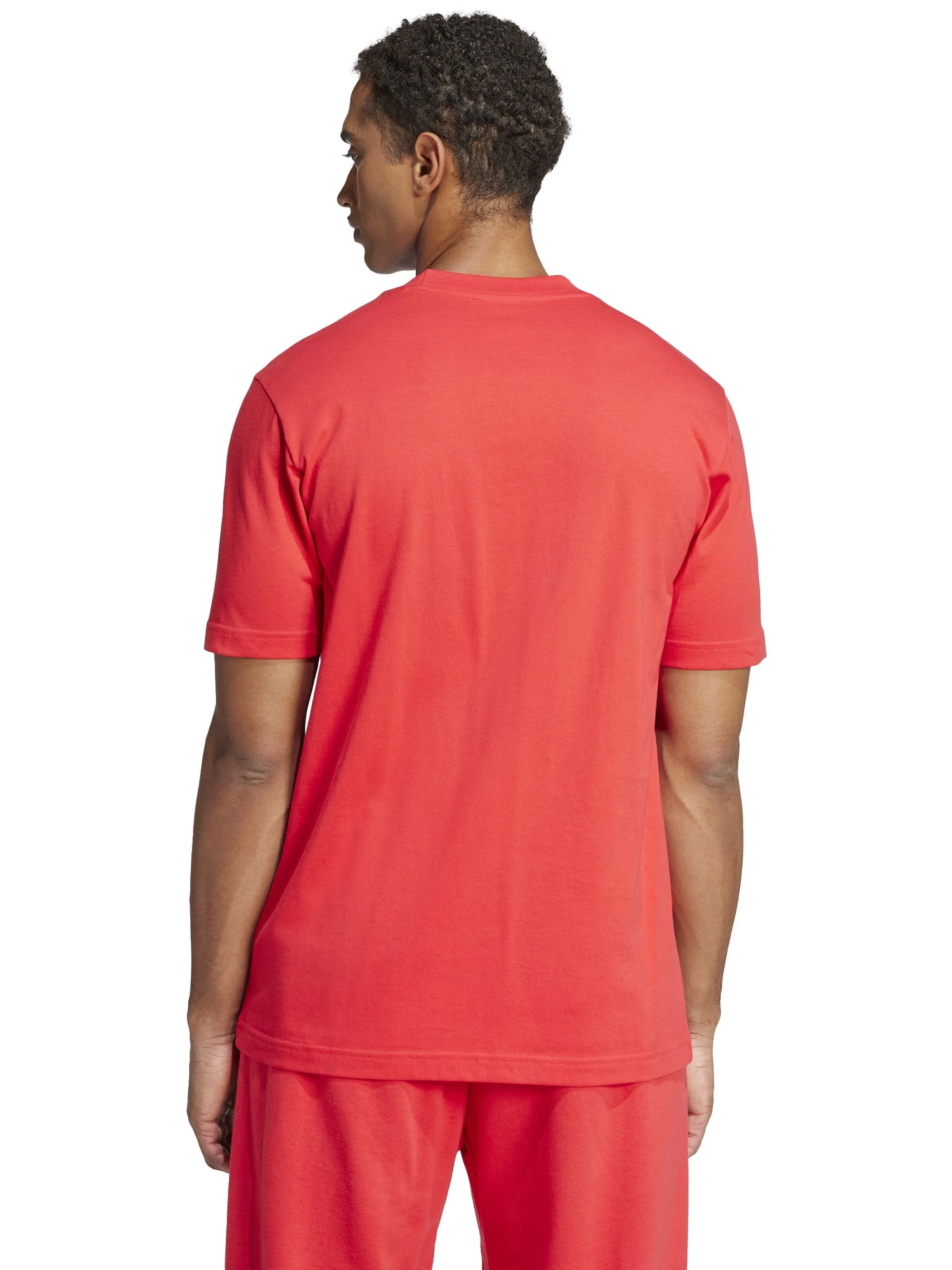 Adidas JE8934 He-TShirt Logo Groß rot Rot 904917 000 2 Adidas JE8934 He-TShirt Logo Groß rot Rot 904917 000 2