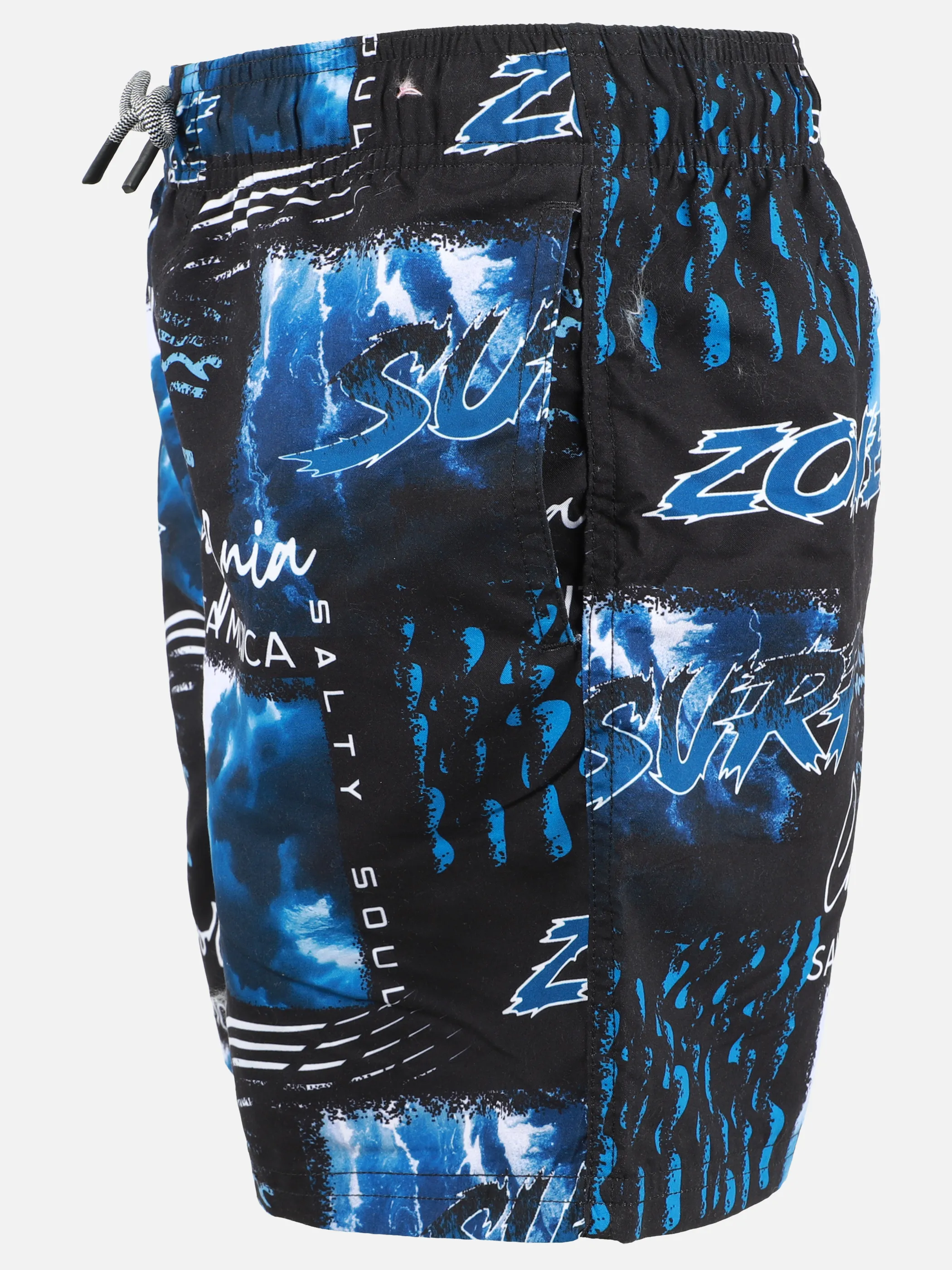 Grinario Sports TB-Badehose, AOP Schwarz 923132 BLACK BS 3